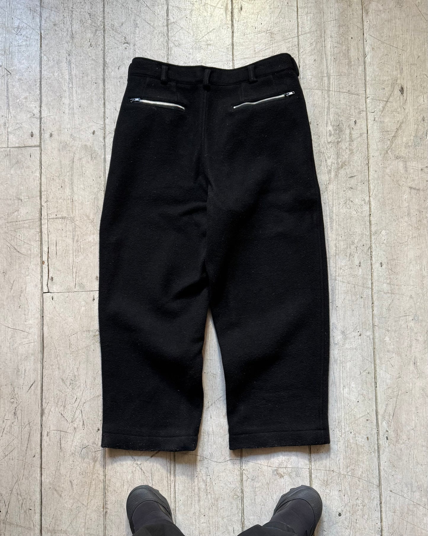 1997 Heavy! Heavy! Heavy! Black Wool Pants (31~33)