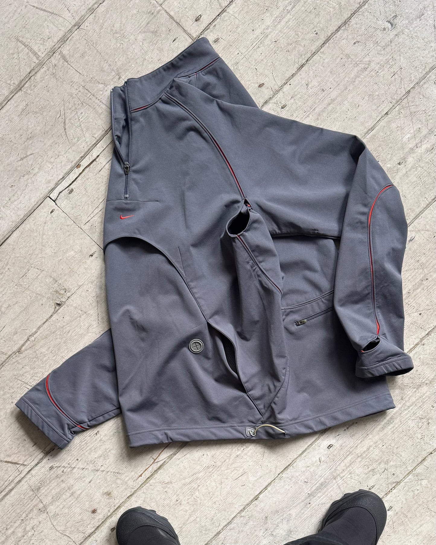 SS03 Tony Spackman MB1 Mobius Technical MP3 Track Quarter Zip Articulated Top (S~M)