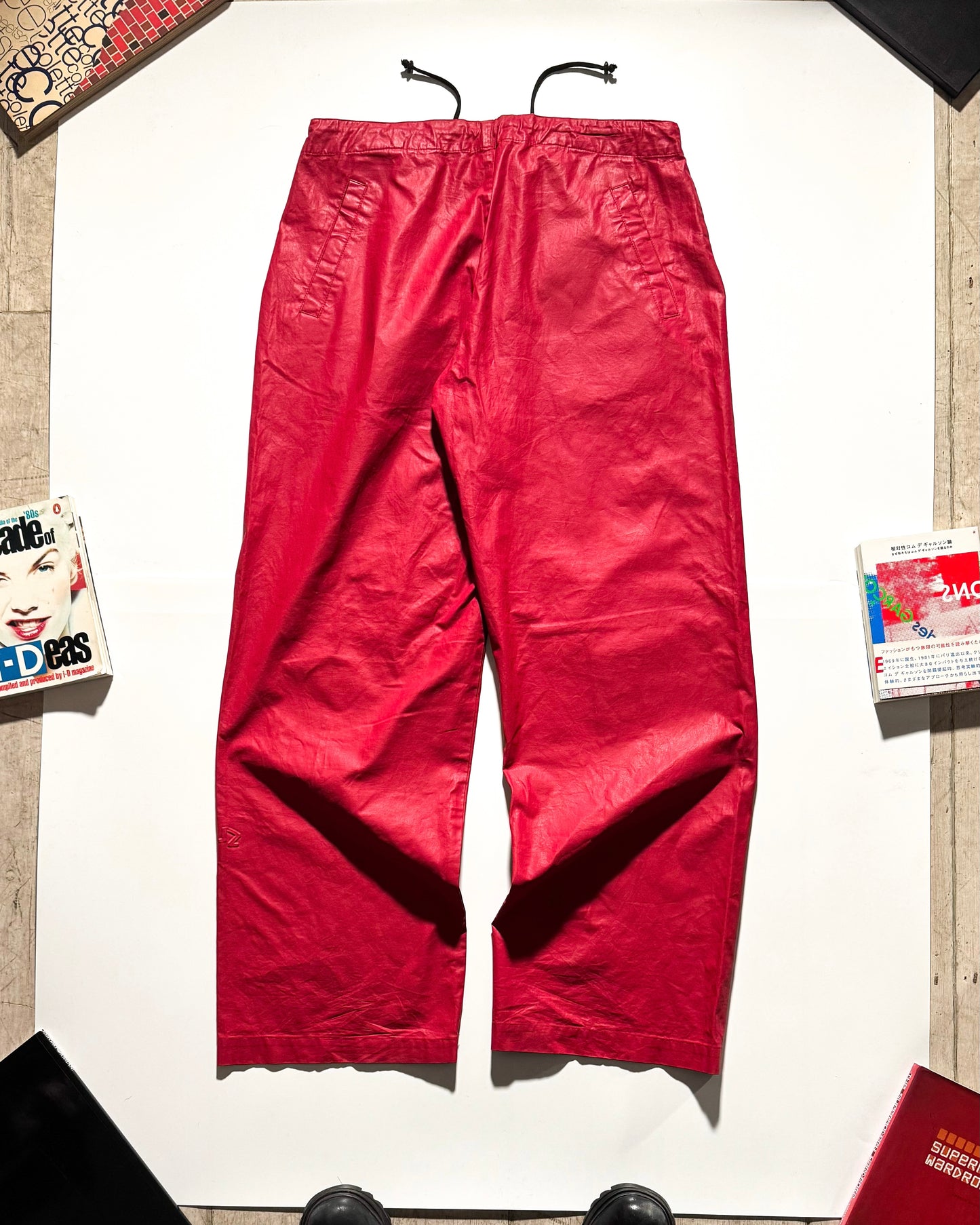 Early 2000s Equipment For Legs Coated Multi Pocket Trousers (32~34)