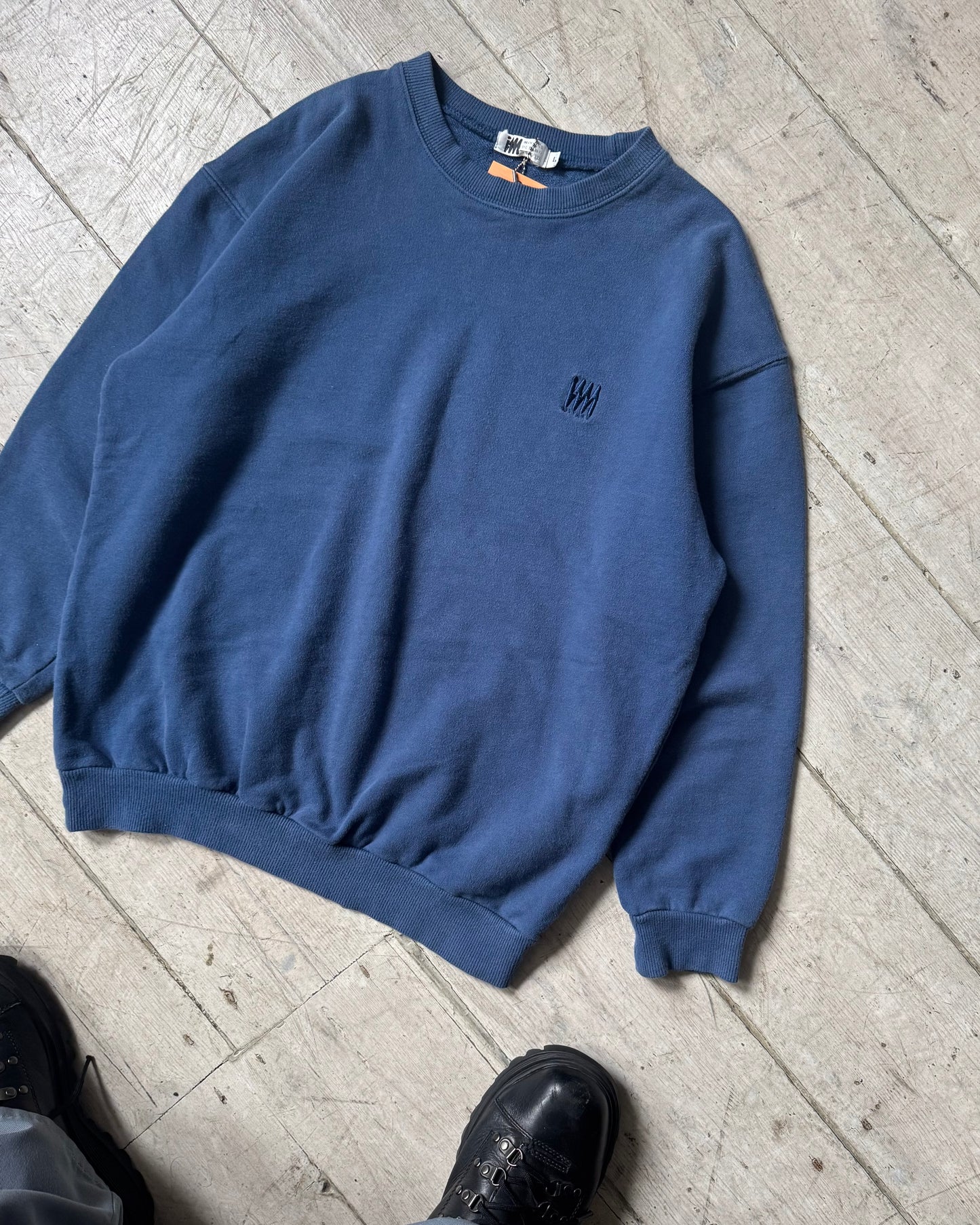 Washed Soft Blue Jumper (~S~)