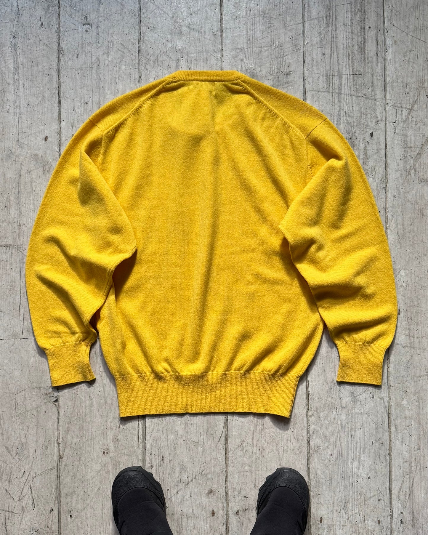 1990 Yellow Light Knit Jumper (M~L)