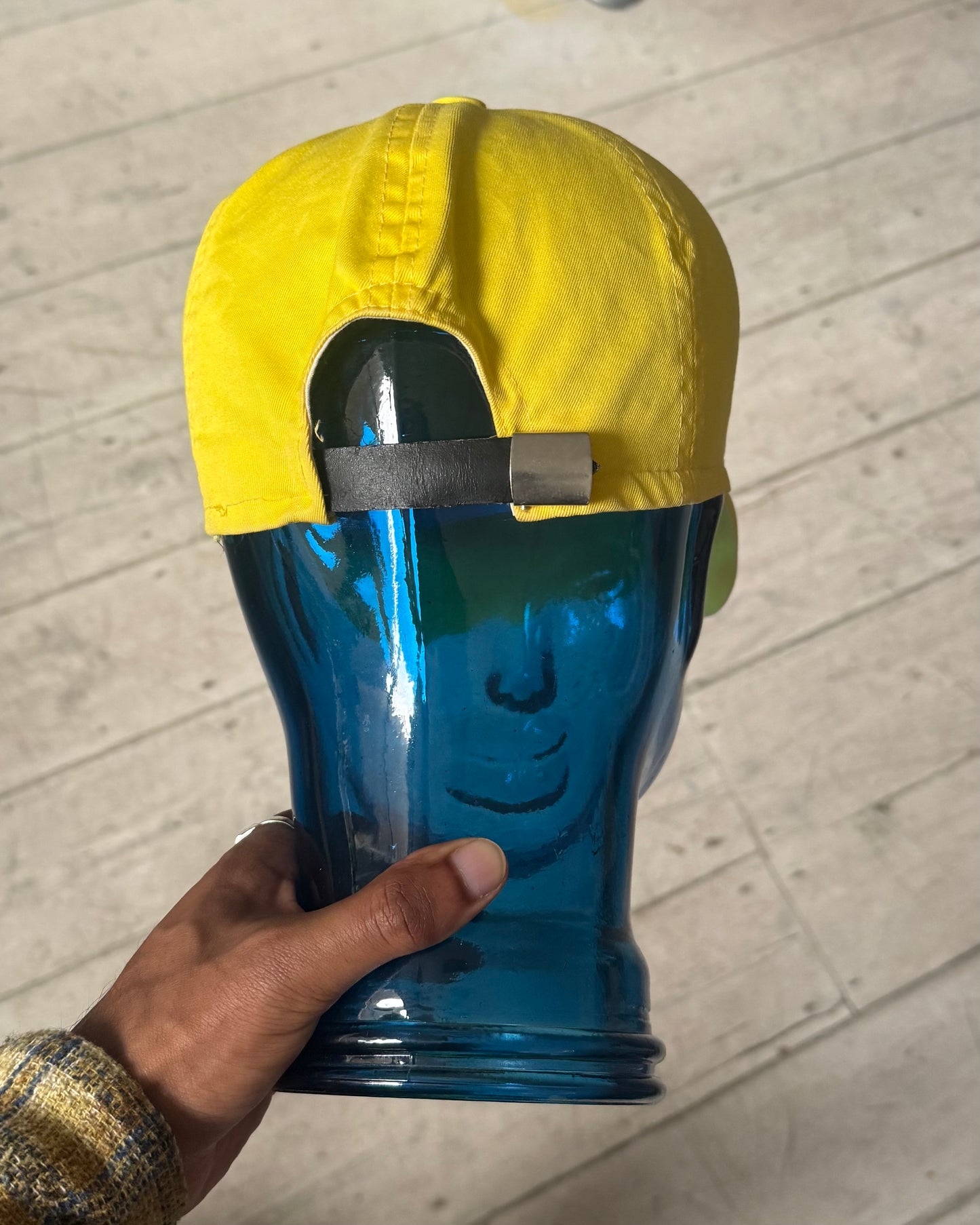 90s Yellow 7 Panel Hat (OS)