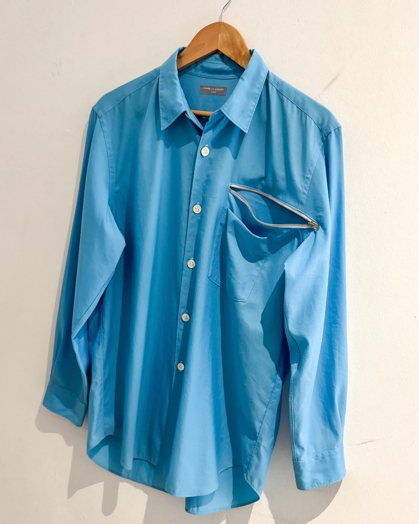 2000 Vivid Blue Packable Shirt (~L~)