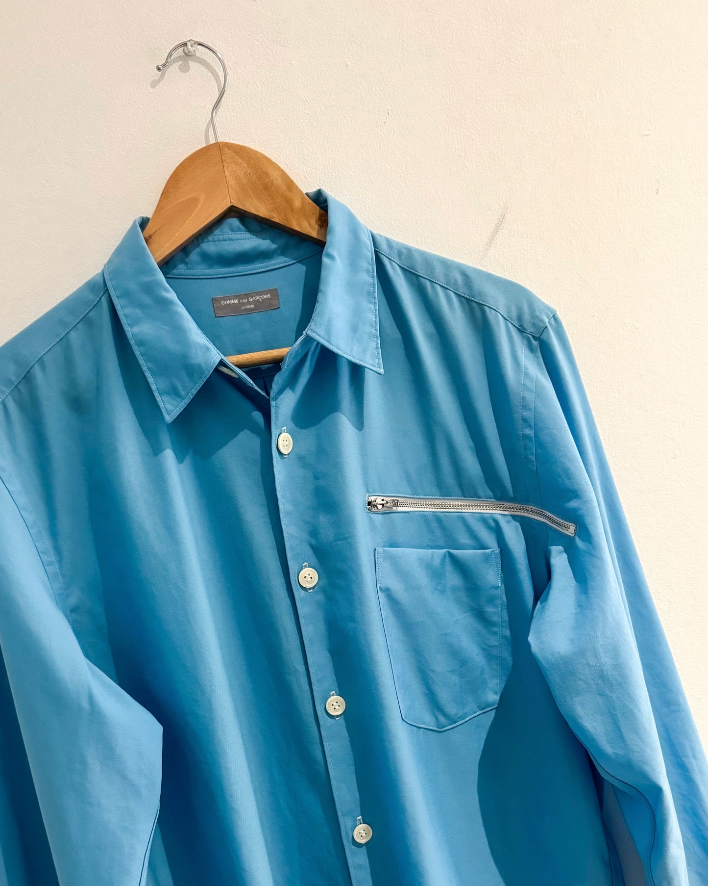 2000 Vivid Blue Packable Shirt (~L~)