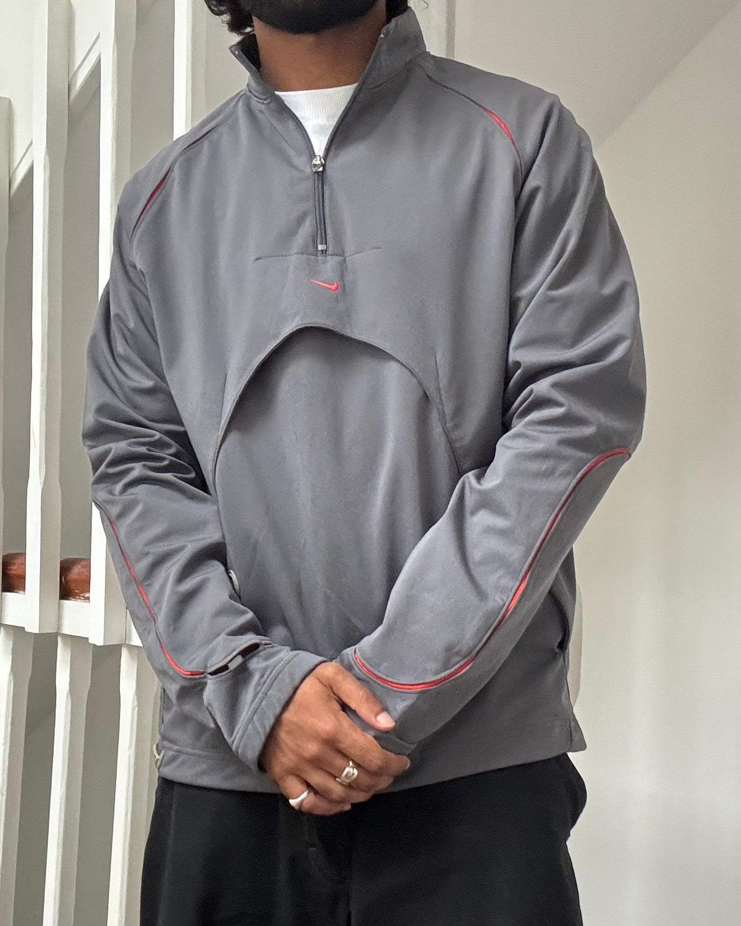 SS03 Tony Spackman MB1 Mobius Technical MP3 Track Quarter Zip Articulated Top (S~M)