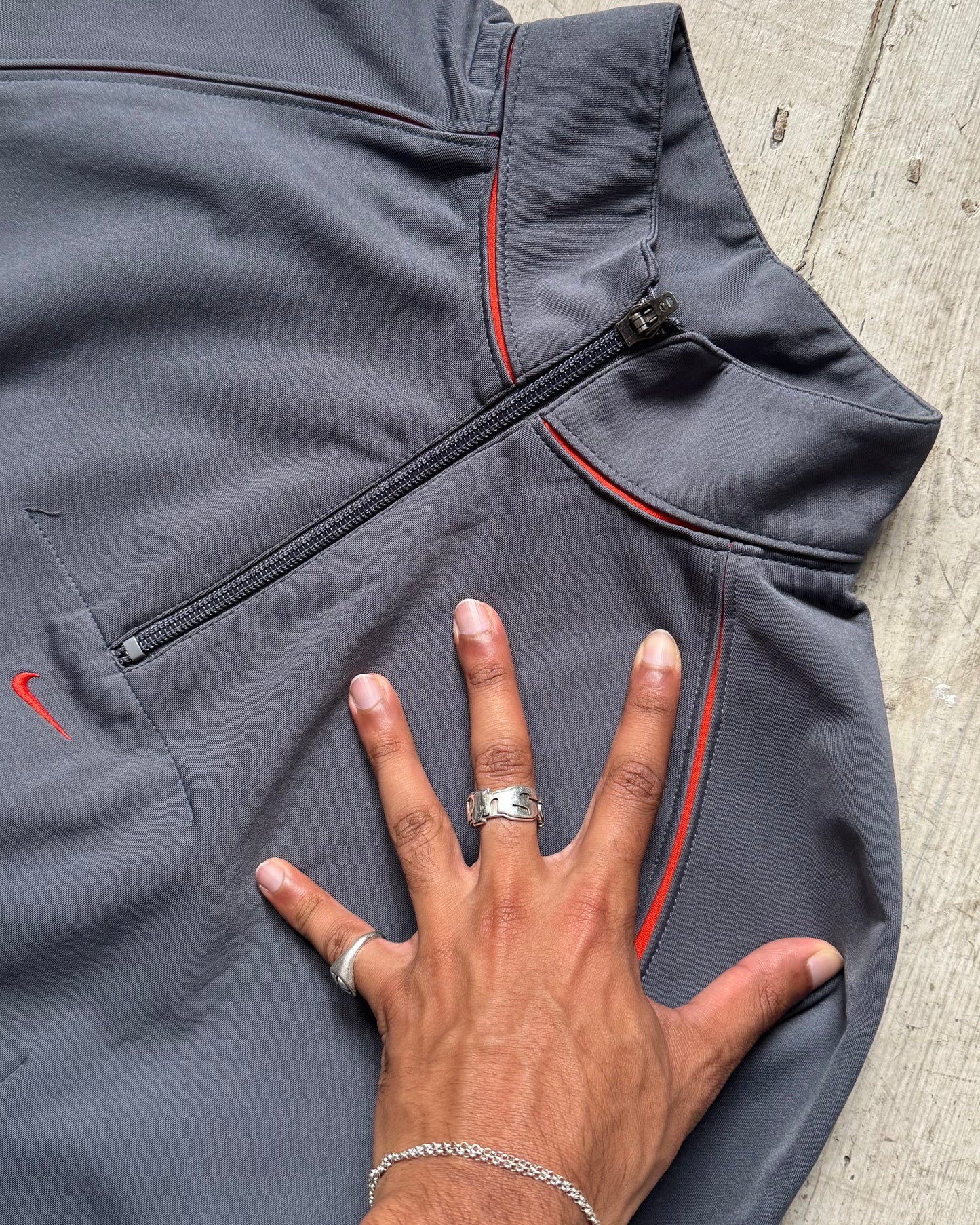 SS03 Tony Spackman MB1 Mobius Technical MP3 Track Quarter Zip Articulated Top (S~M)