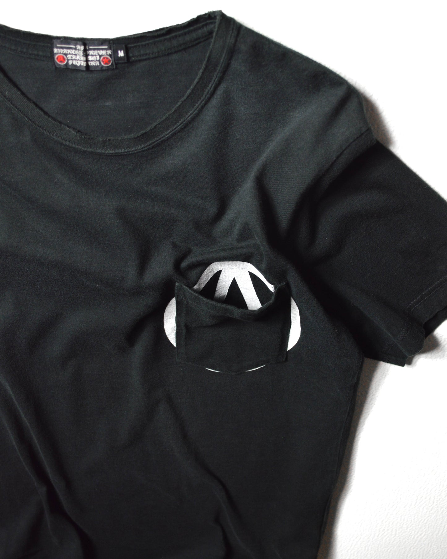 Hiroshi Fujiwara Jun Takahashi Anarchy Under Pocket Print Tshirt(~M~)
