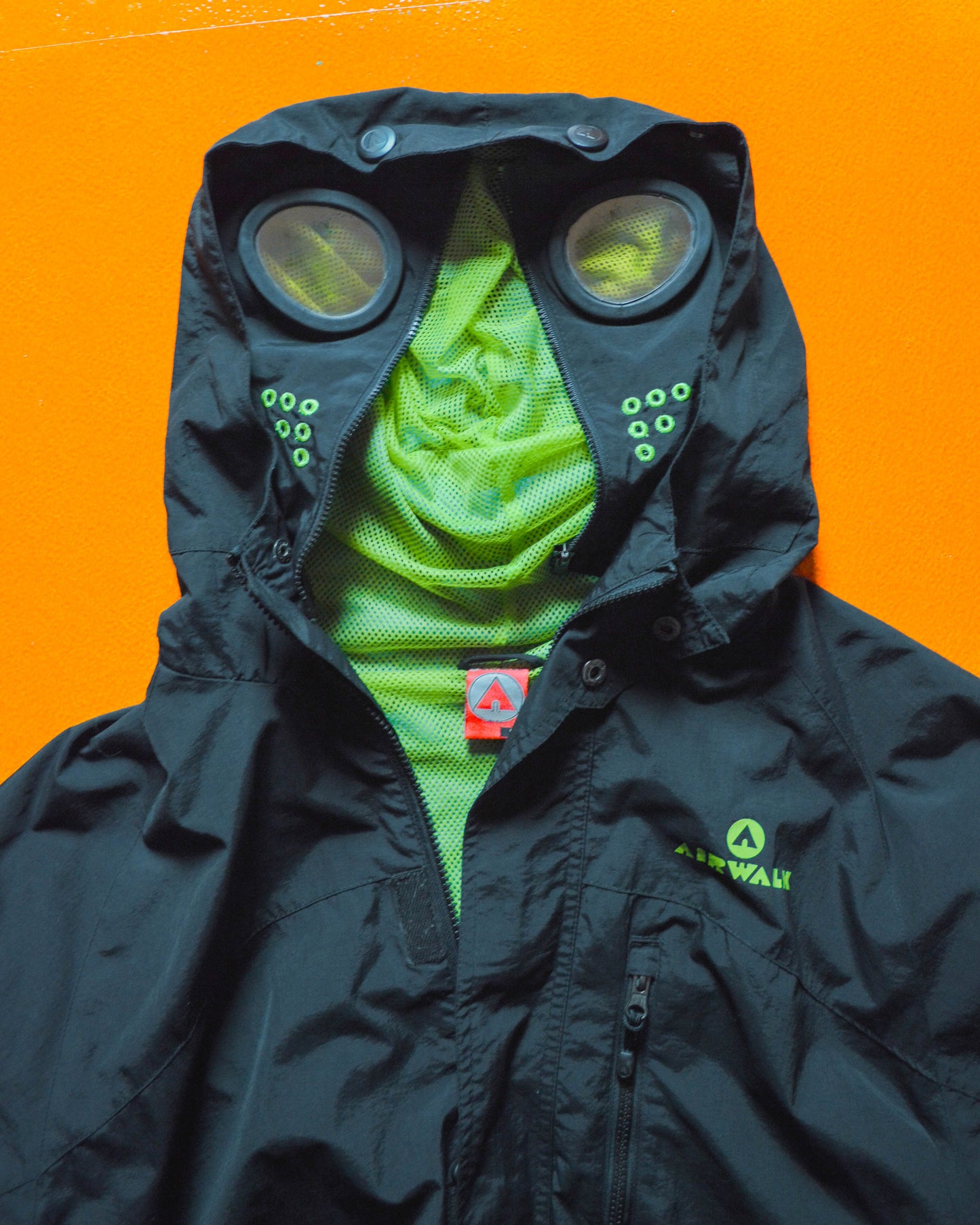 Black / Volt Green Goggle Jacket (L)
