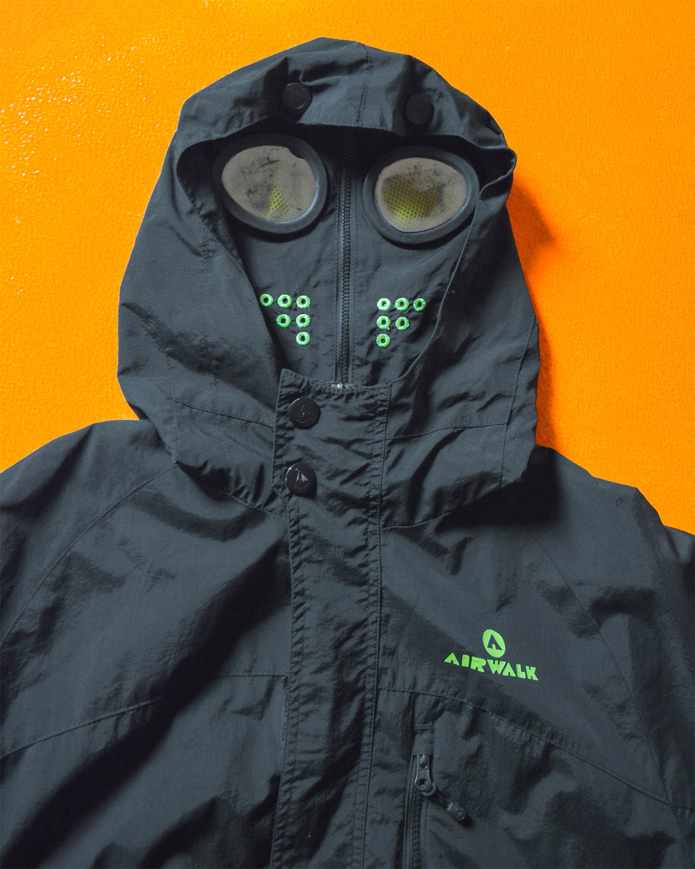 Black / Volt Green Goggle Jacket (L)