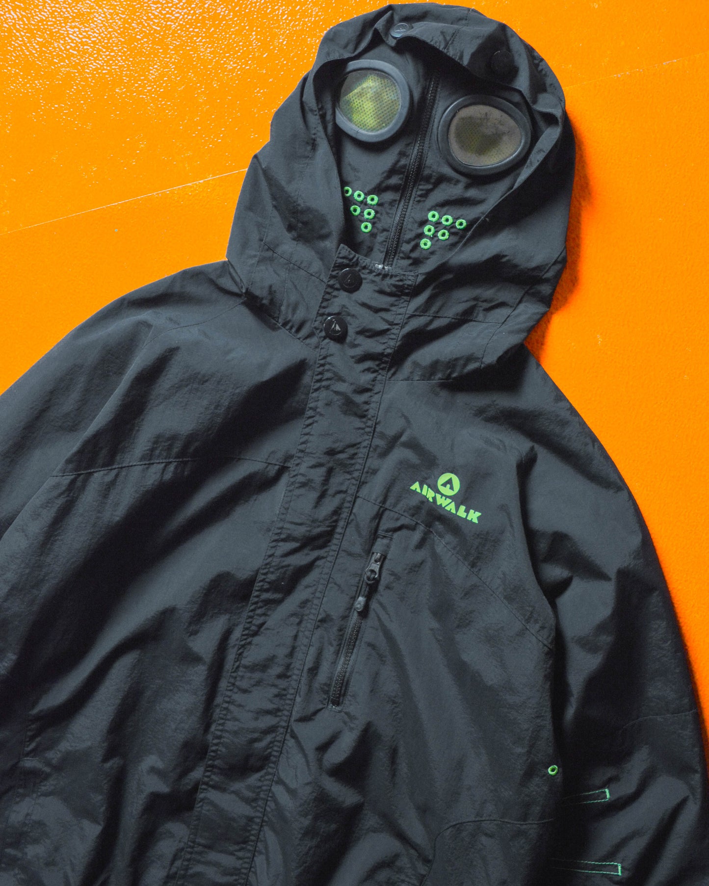 Black / Volt Green Goggle Jacket (L)