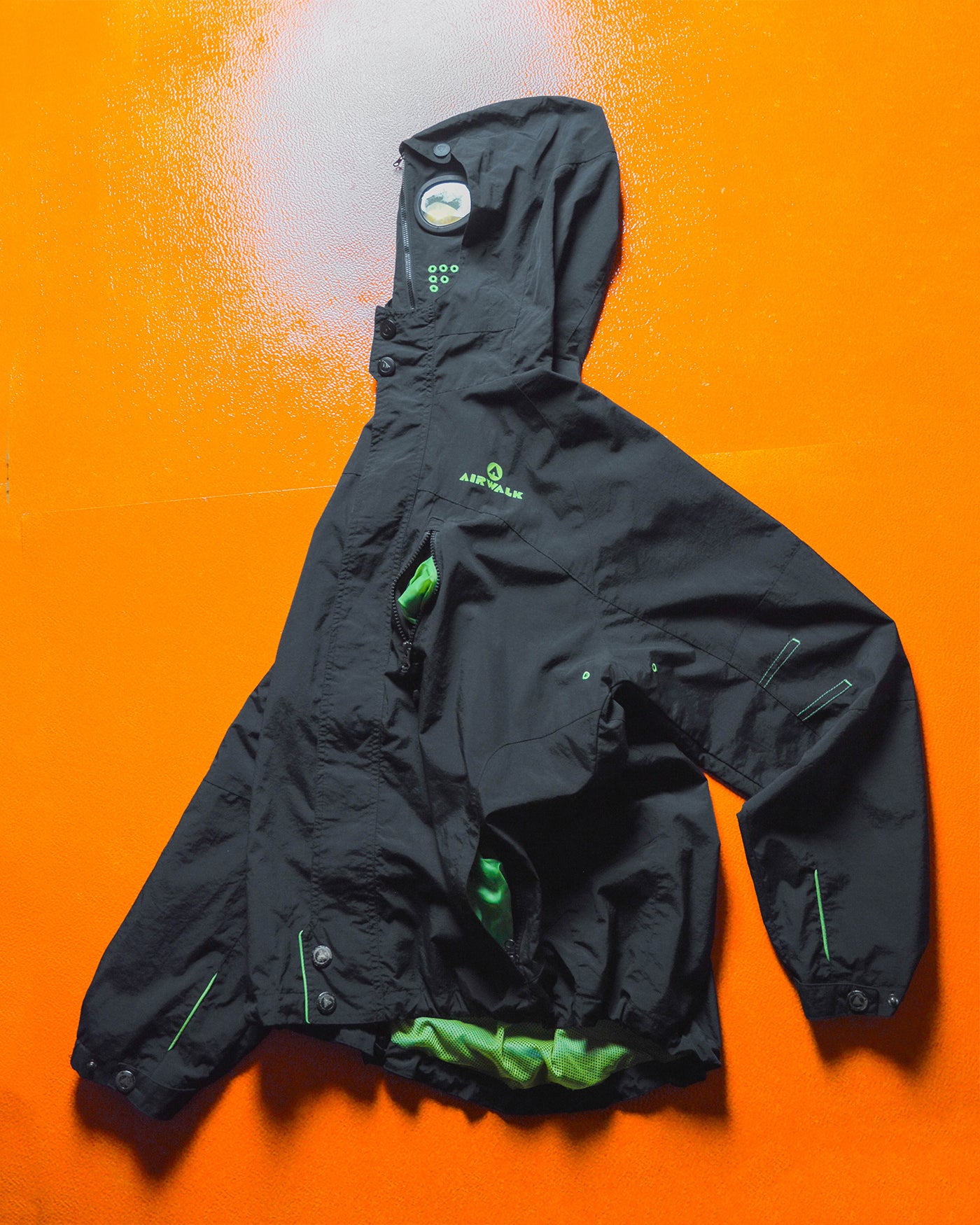Black / Volt Green Goggle Jacket (L)