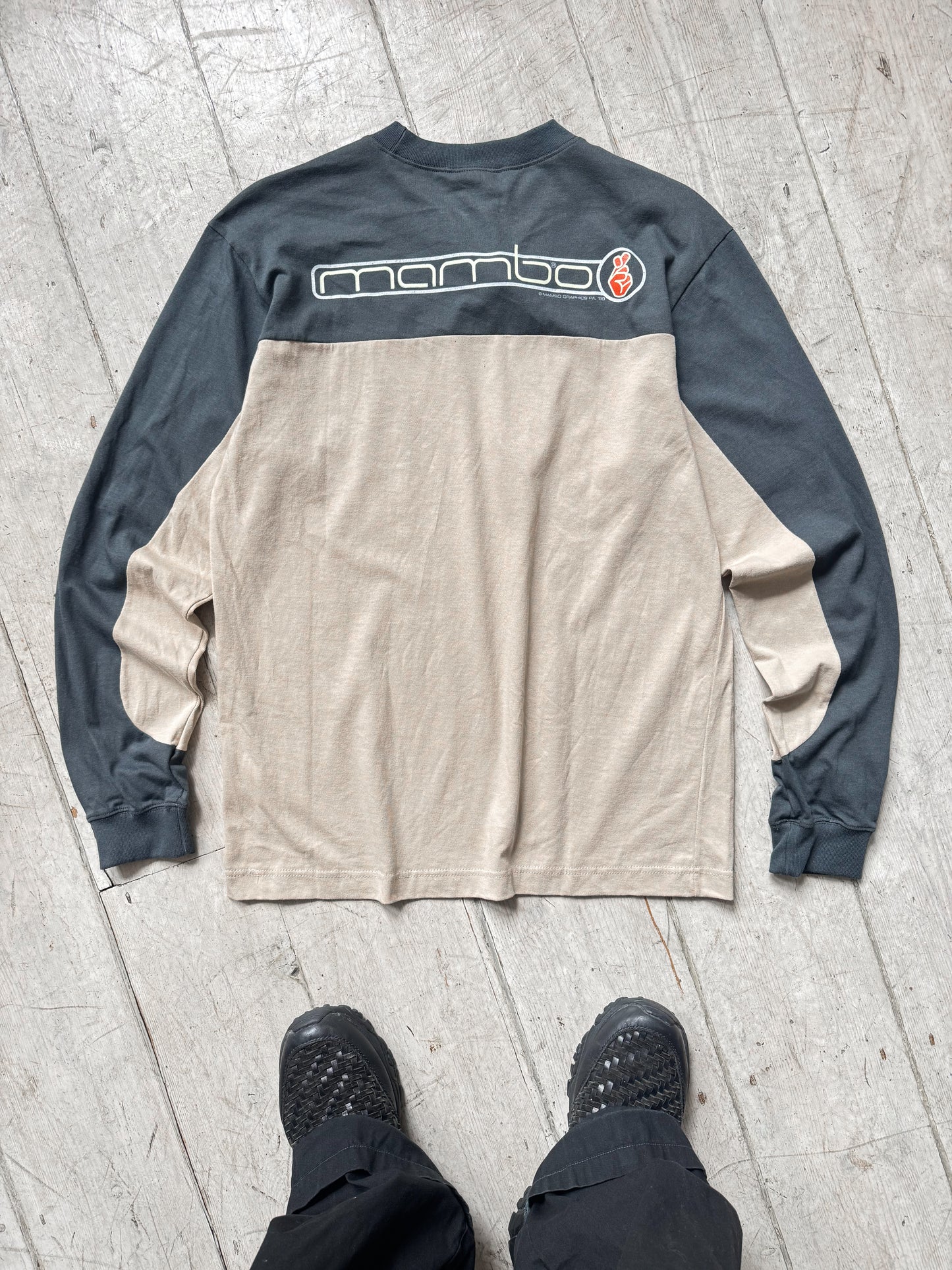 Panelled Longsleeve Top (~S~)