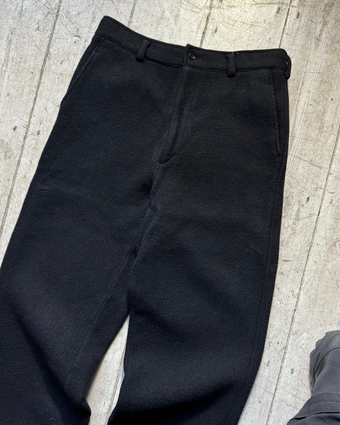 1997 Heavy! Heavy! Heavy! Black Wool Pants (31~33)