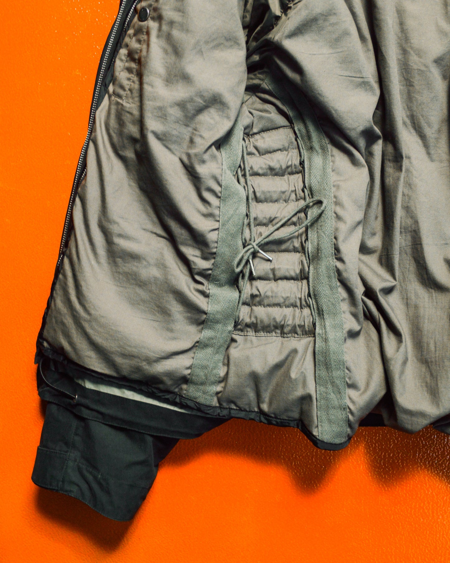 A/W 2004 2in1 Triple Compartment Asymmetrical Jacket (~M~)