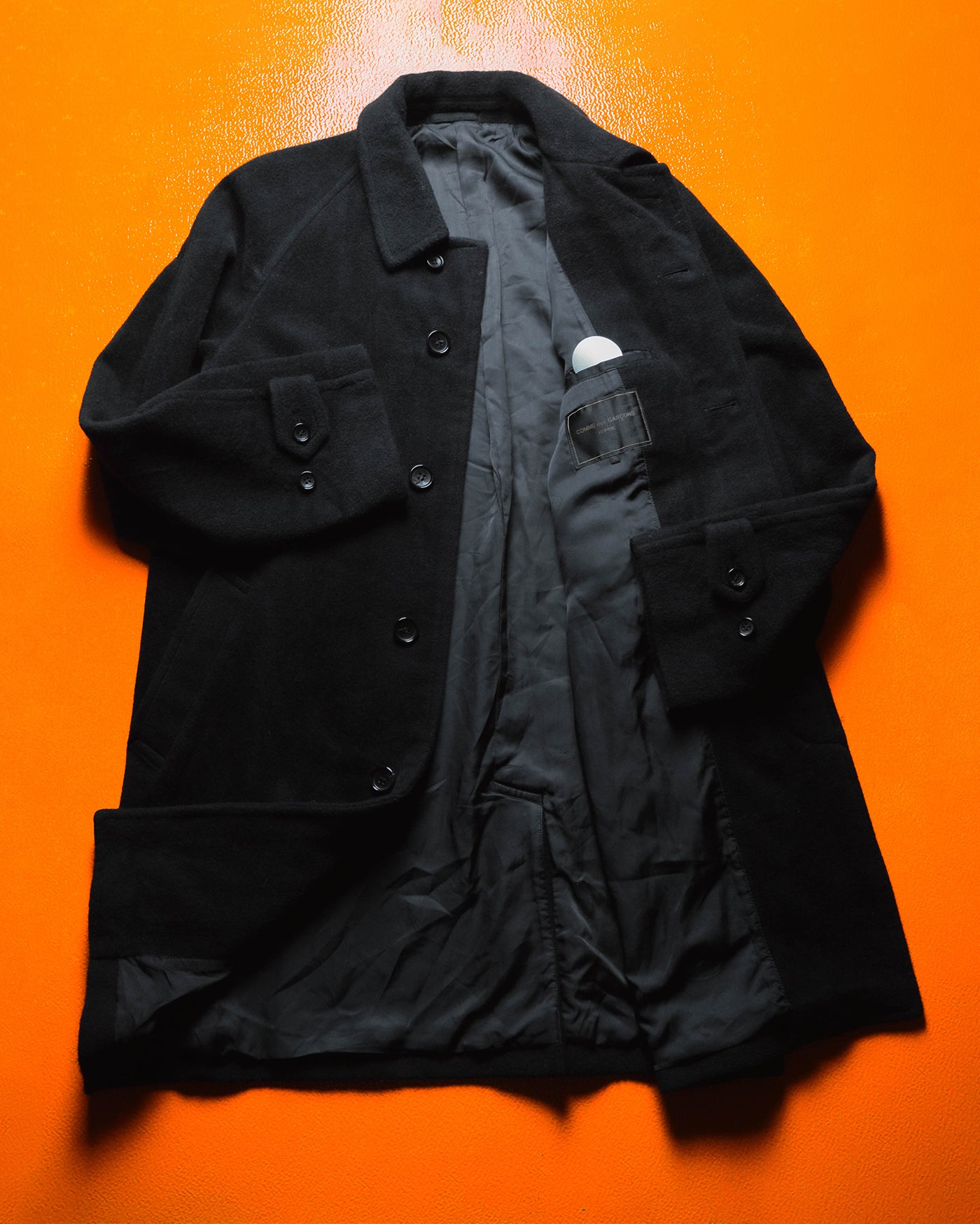 2002 Black Fleece Raglan Trench Coat (~L~)
