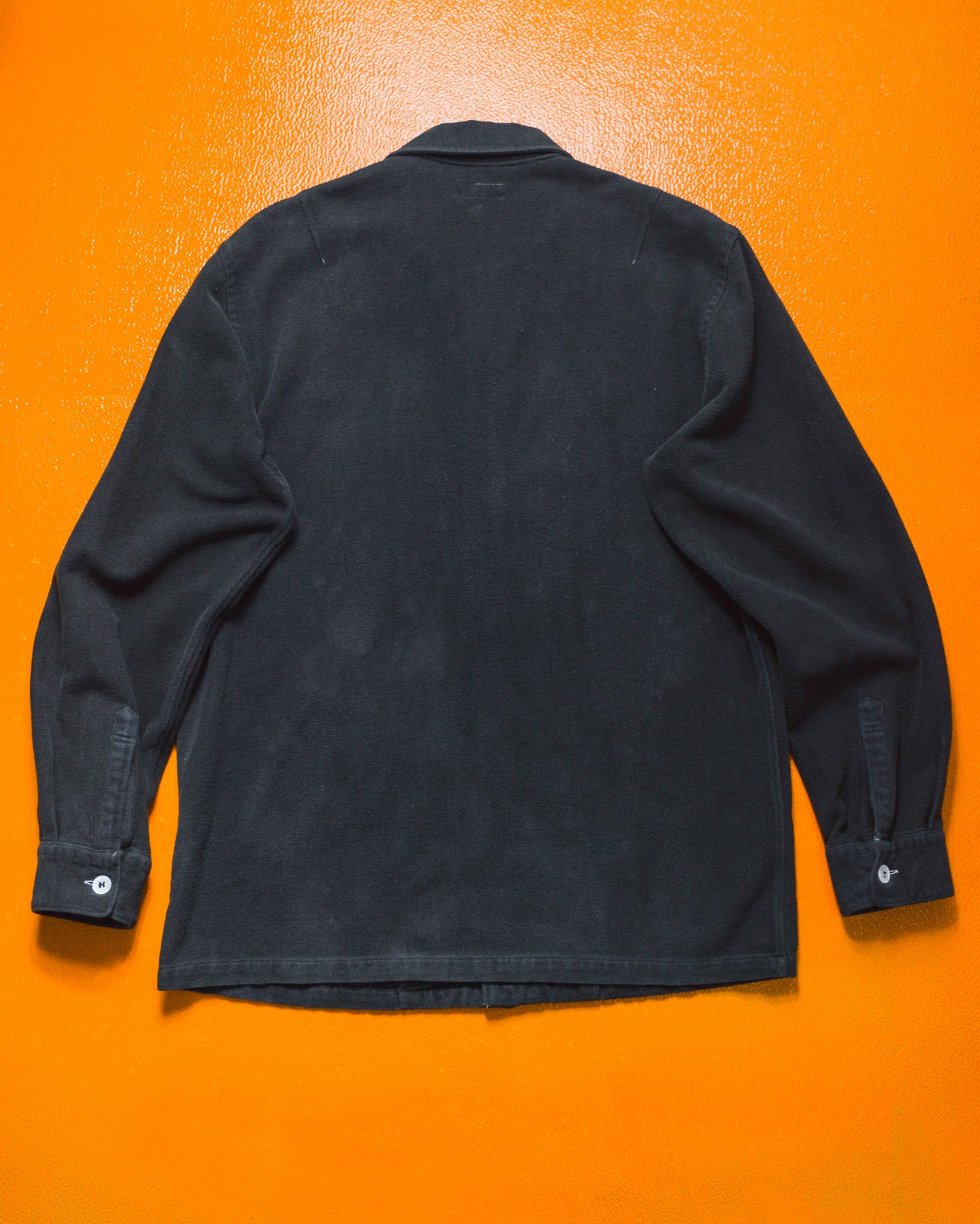 2002 Garment Dyed Black Boxy Over Shirt (~M~)