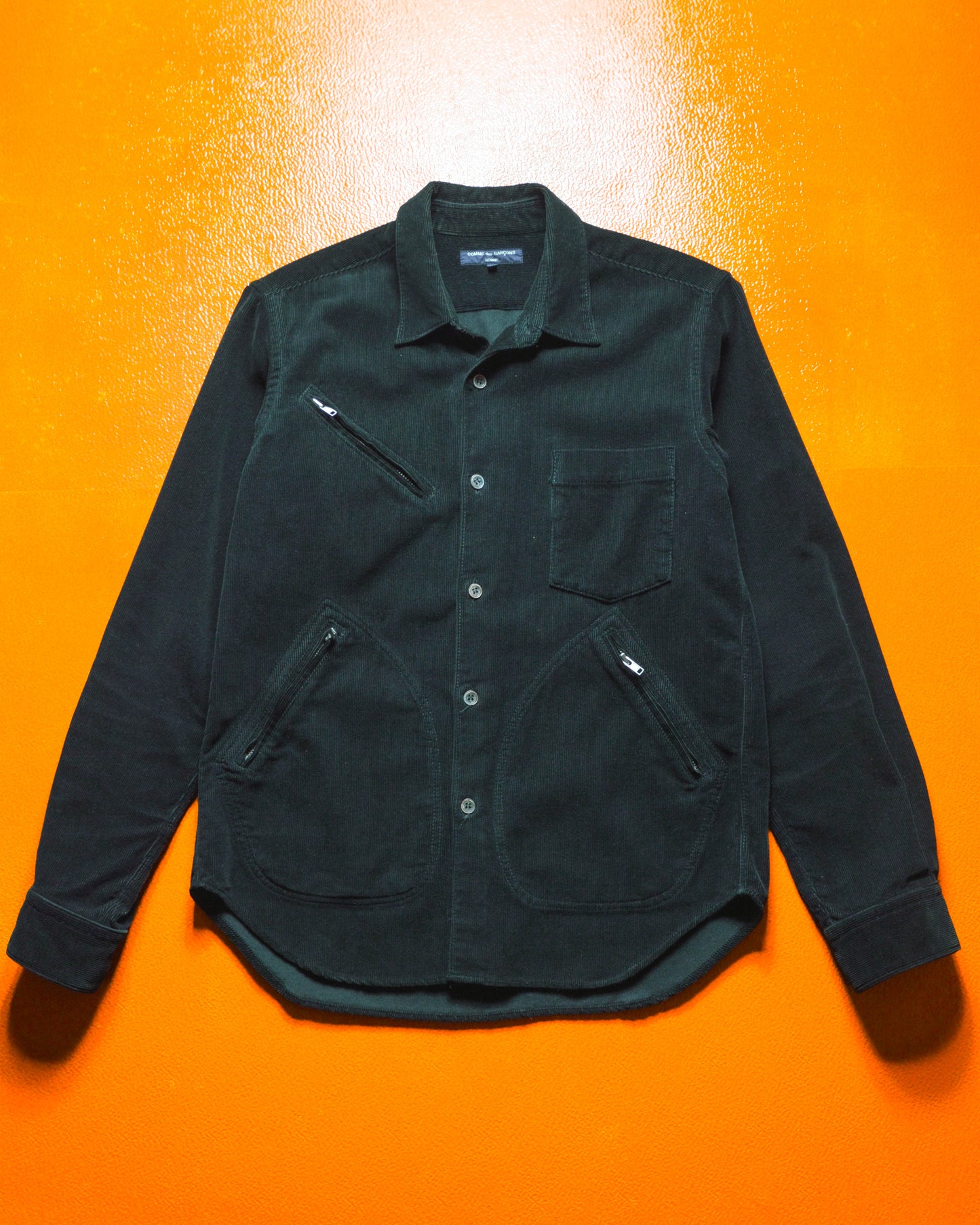 2004 Black Corduroy Cargo Shirt (~M~)