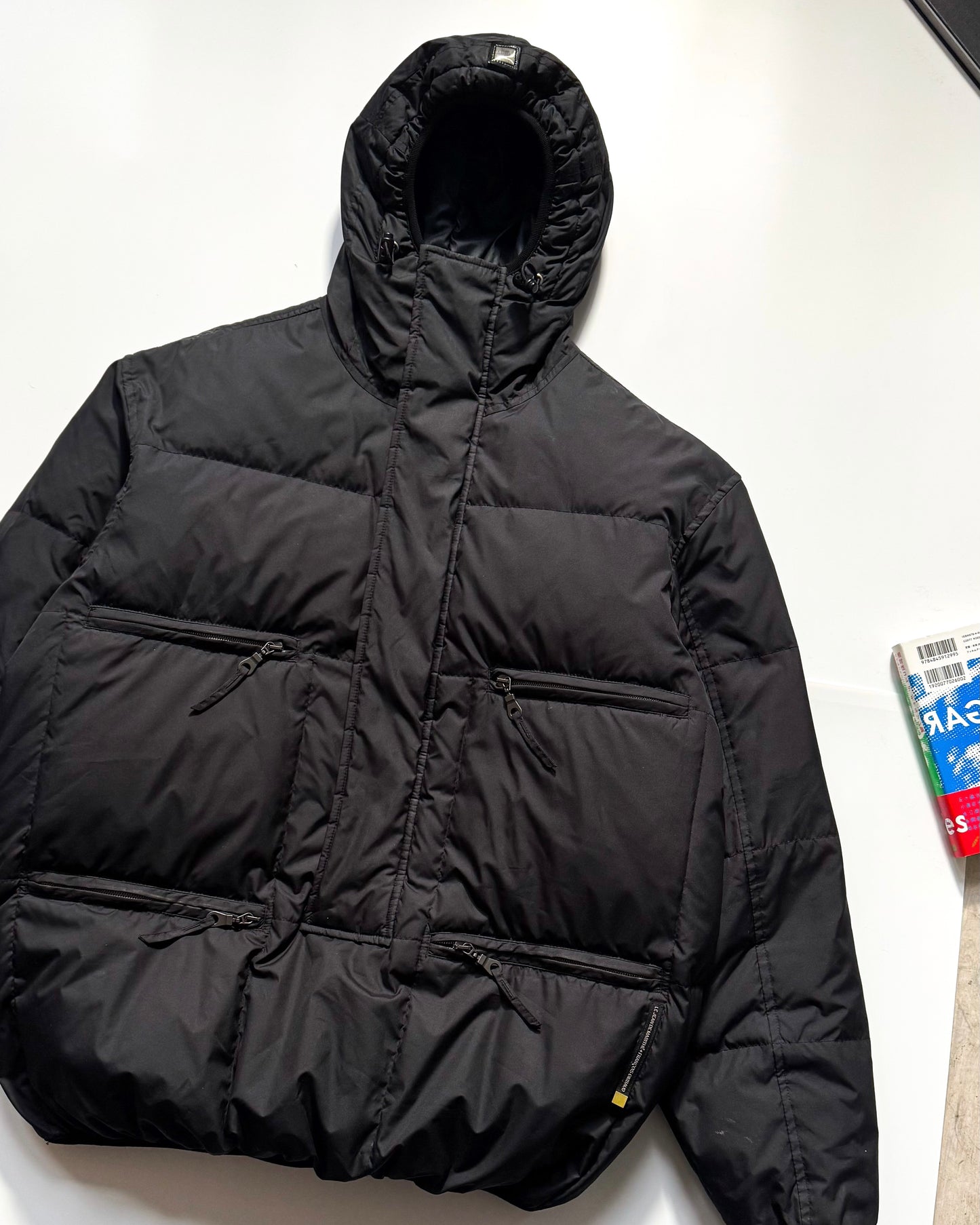 Extreme Weather Style High Neck Ninja Pullover Puffer Jacket (~L~)