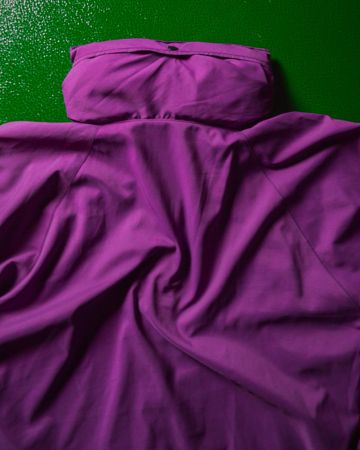 Purple / Black Star Panelled Windbreaker Jacket (S~M)