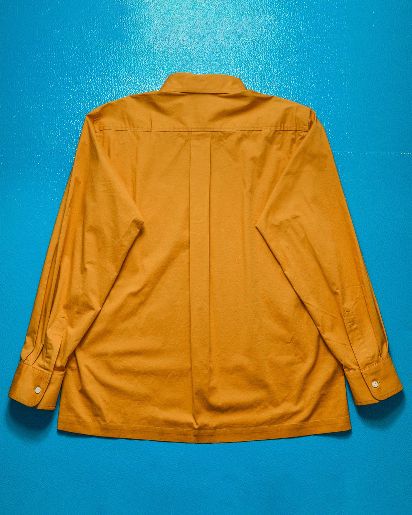 Design Studio Mustard Yellow Quarter Zip Shirt (M~L)