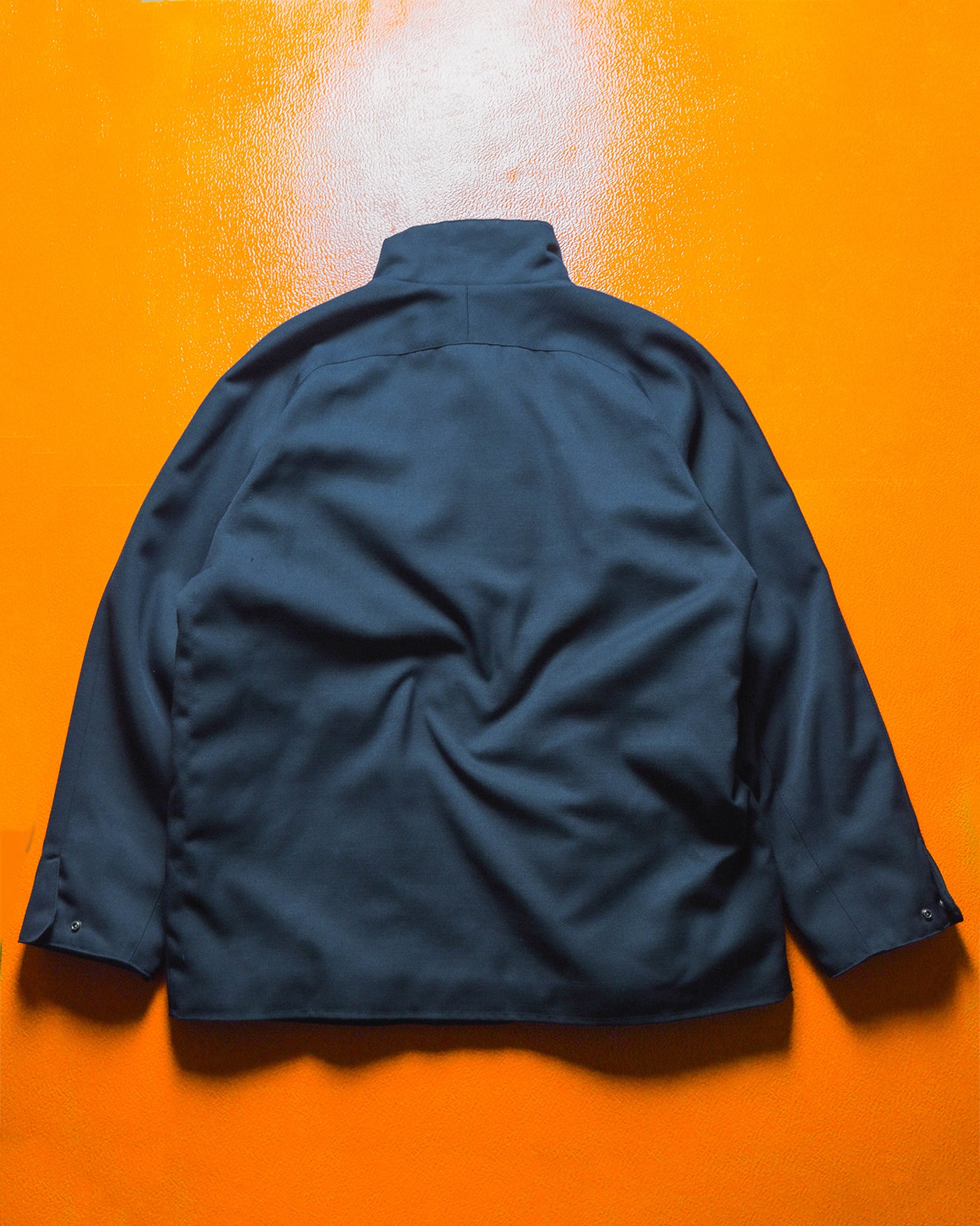 90s Navy Exowear Asymmetrical Egg Cell Pocket Jacket (~XL~)