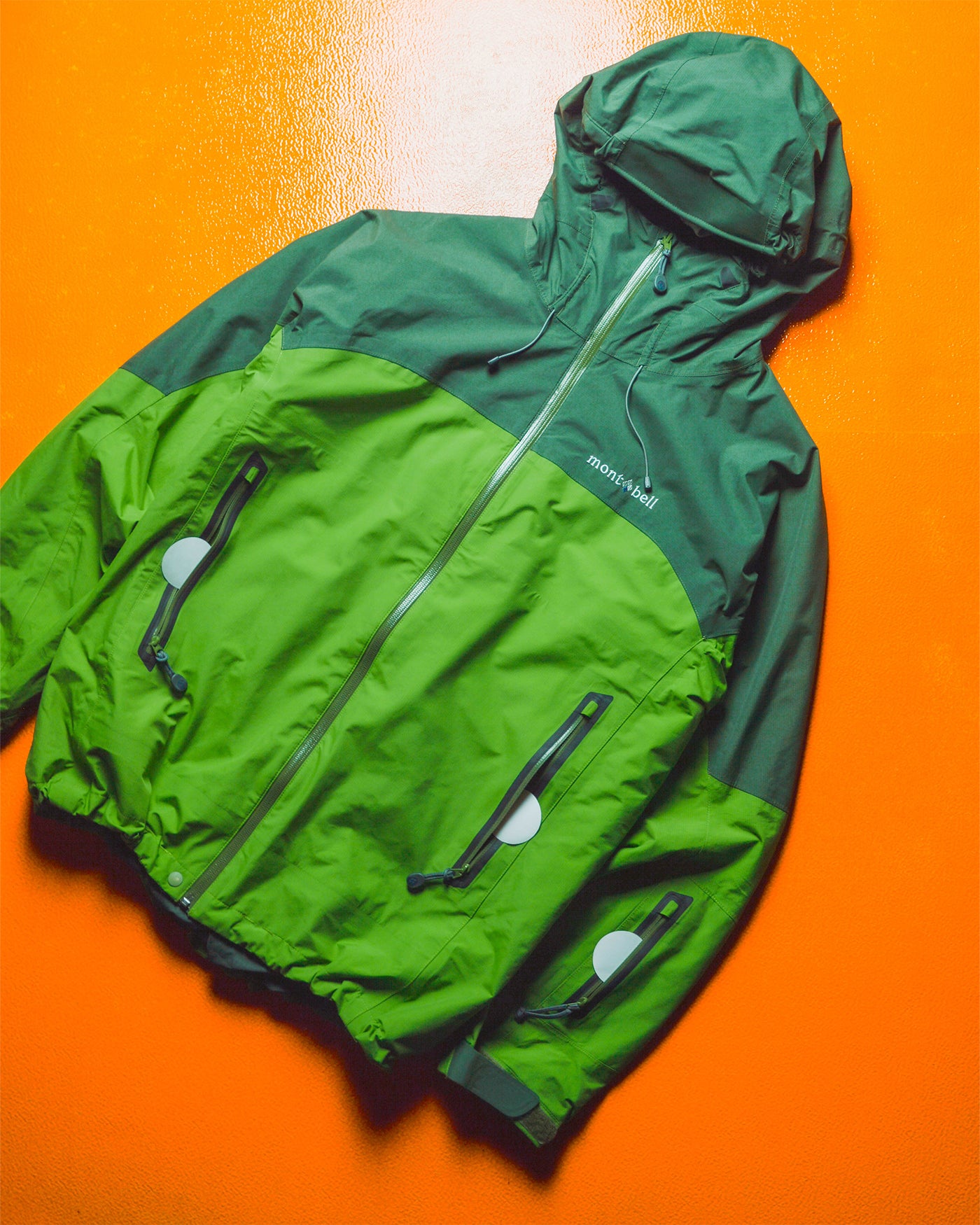 Two-tone Green Thinsulate Lightly Padded Jacket (~L~)