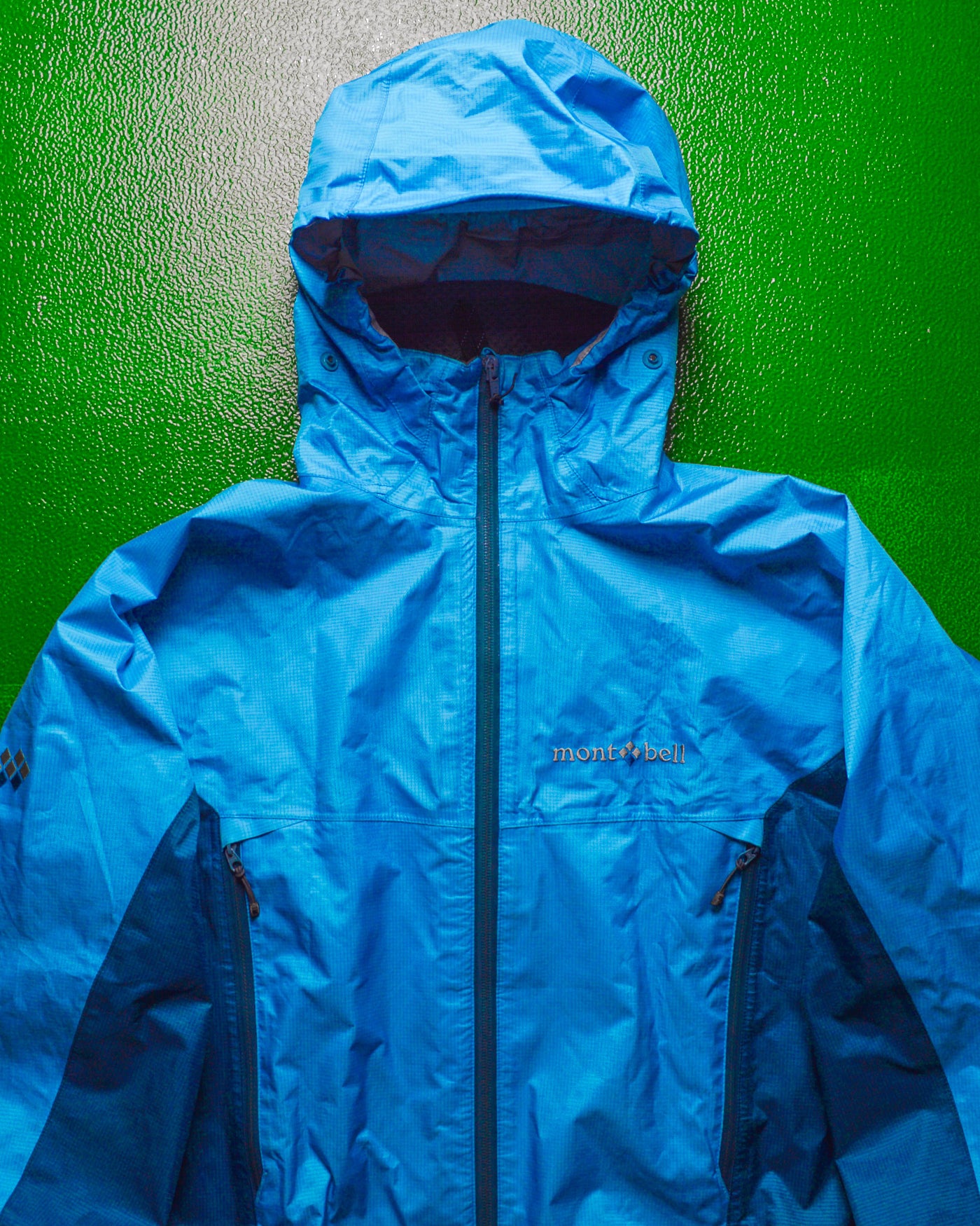Two Tone Blue Gore-tex Packable Shell Jacket (S~M)