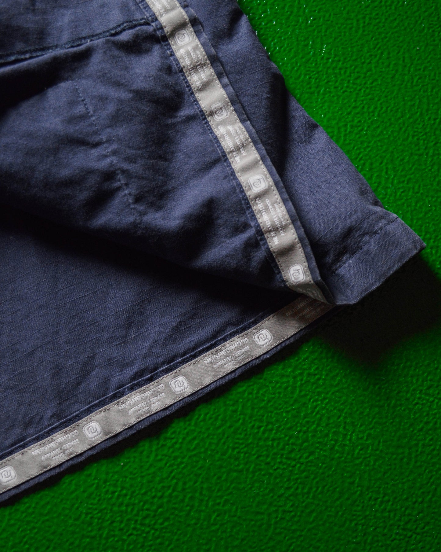 1999 Boxy Navy Ripstop Cargo Shirt (~L~)