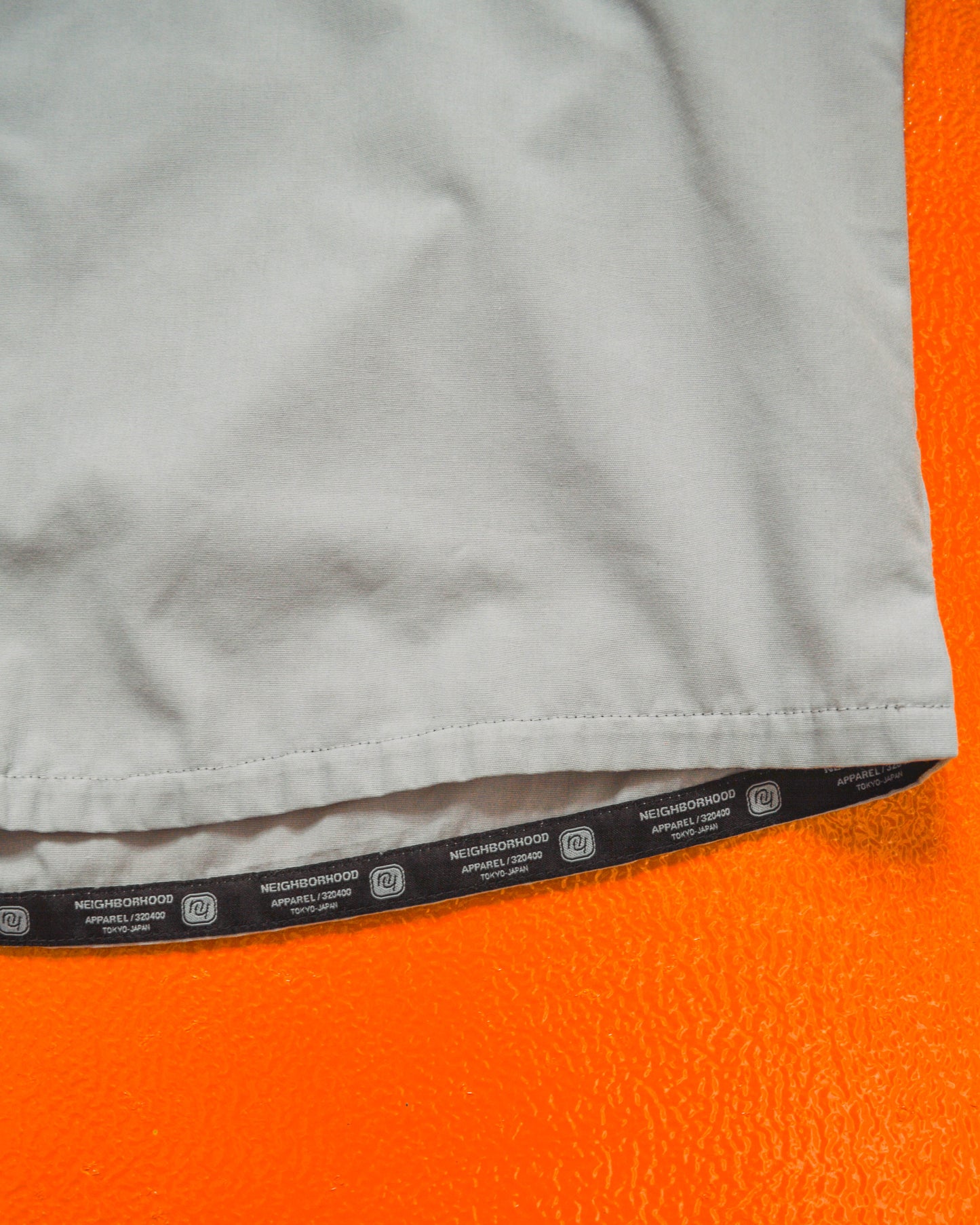 Early 2000s Greyscale Strip Panelled Boxy Shirt (M)