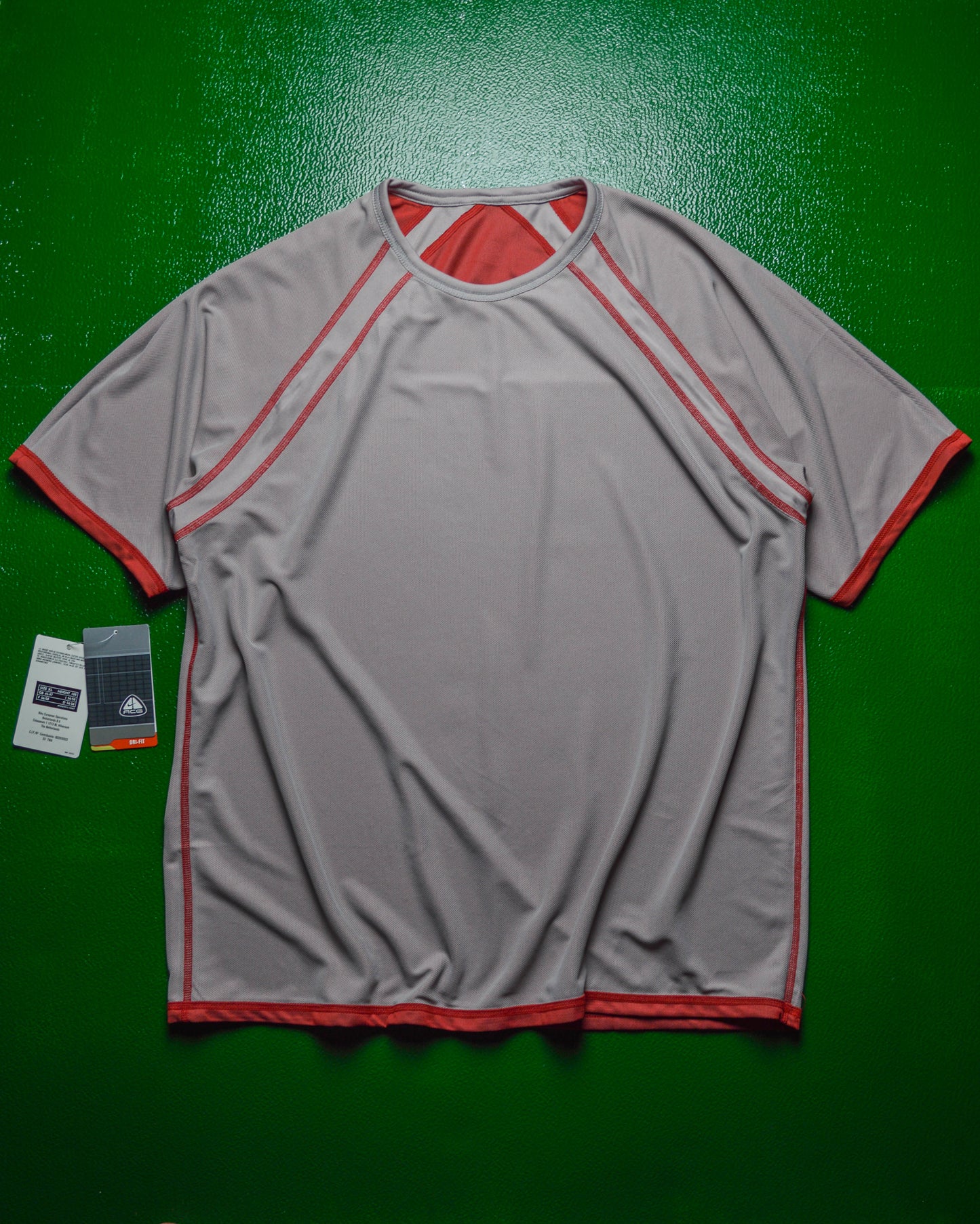 Reversible Mesh Red Grey Jersey / T-shirt (XL)