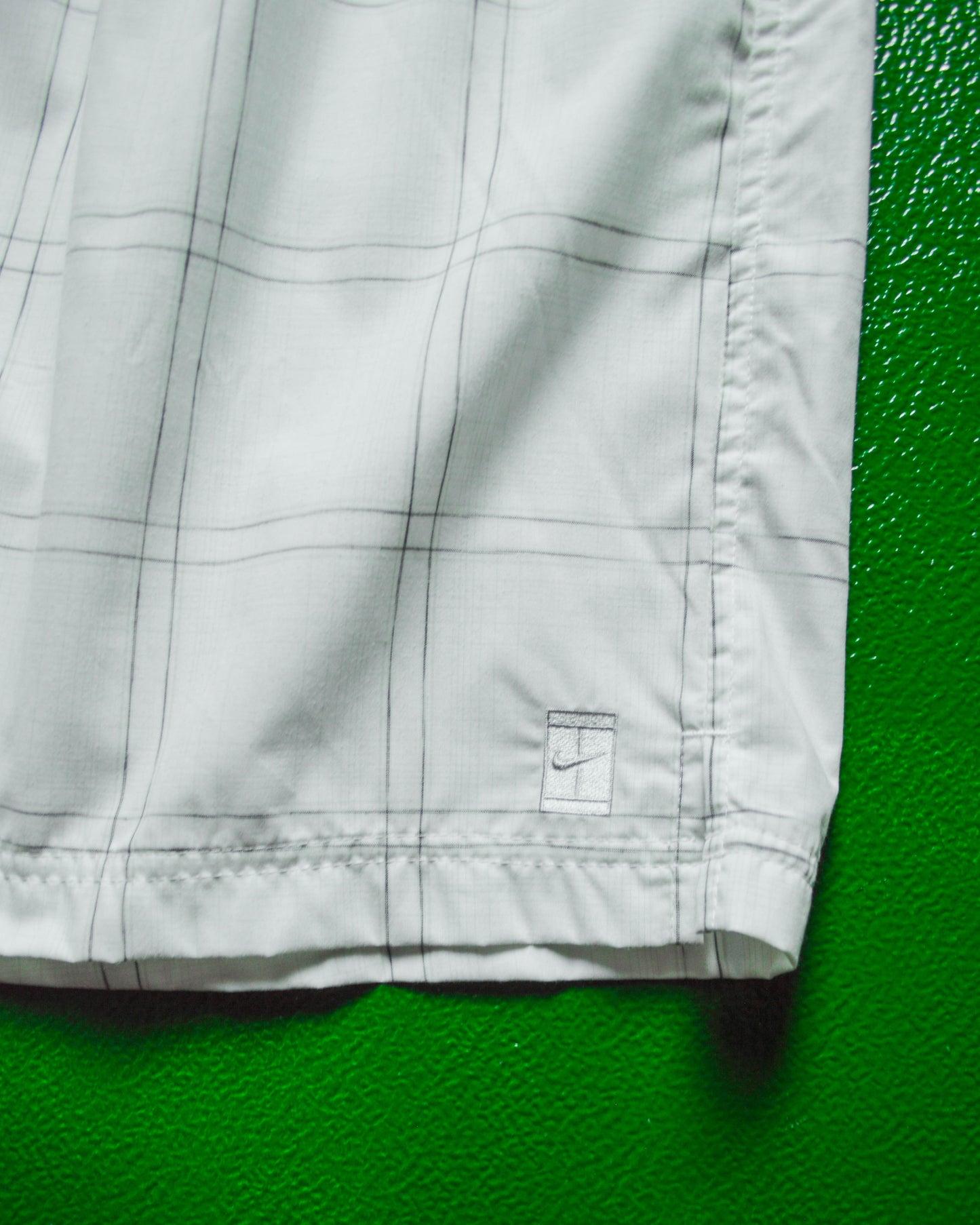 Fall 2000 Faint Check / Grid White Shorts (32~38)