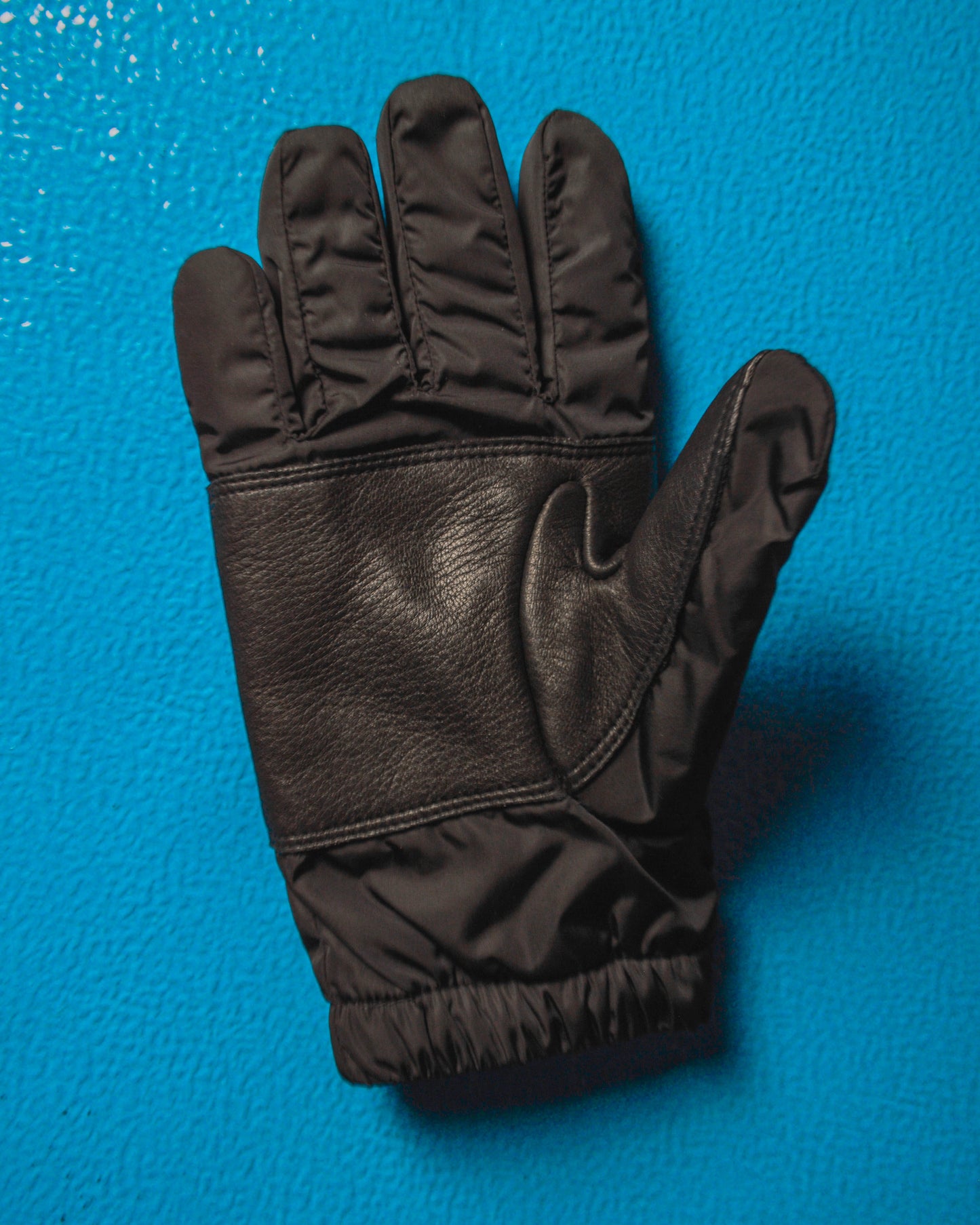 Leather Panelled Lined Ski Gloves (6.5)