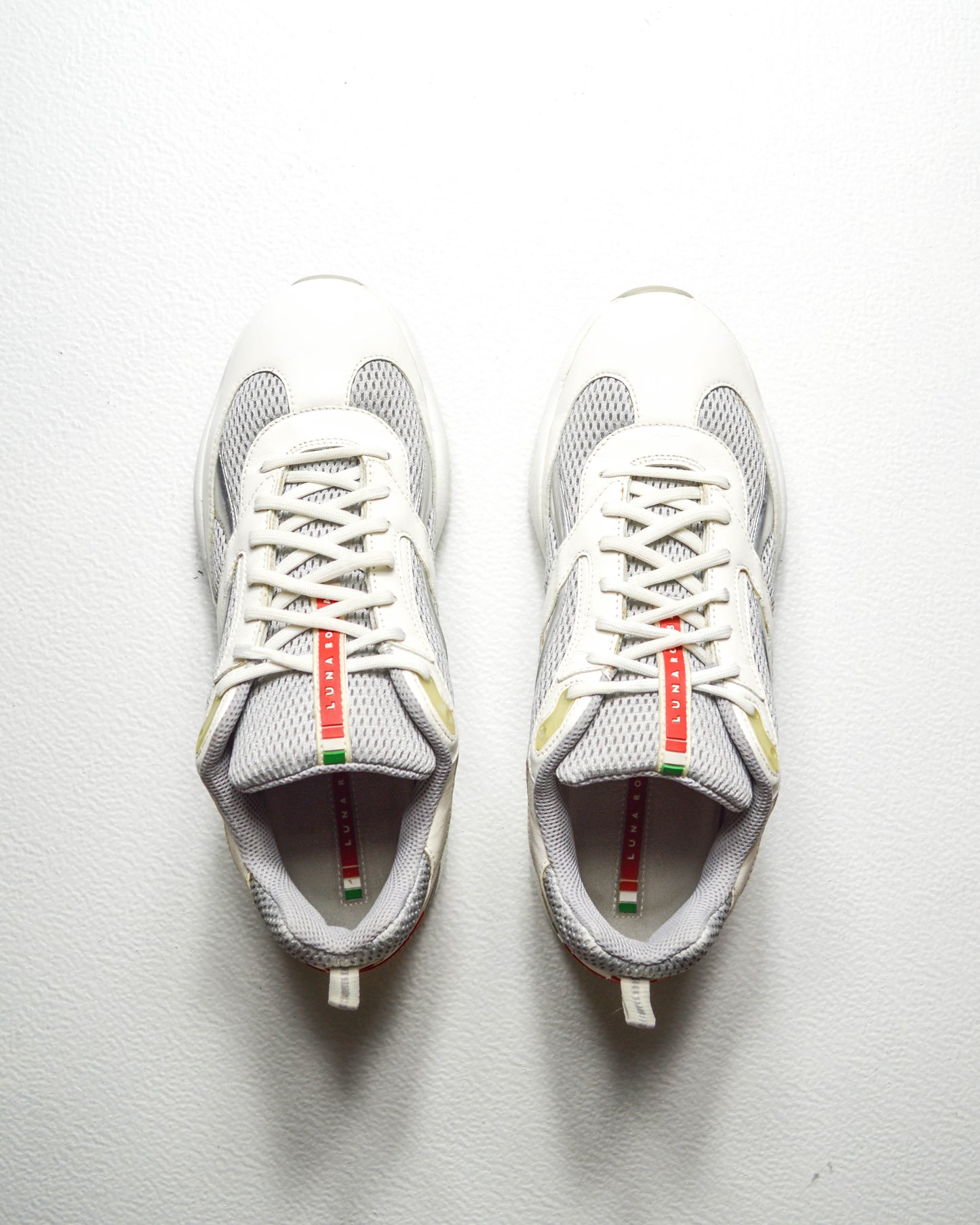 Luna Rossa Sailing White / Silver Sneakers Shoes (7)