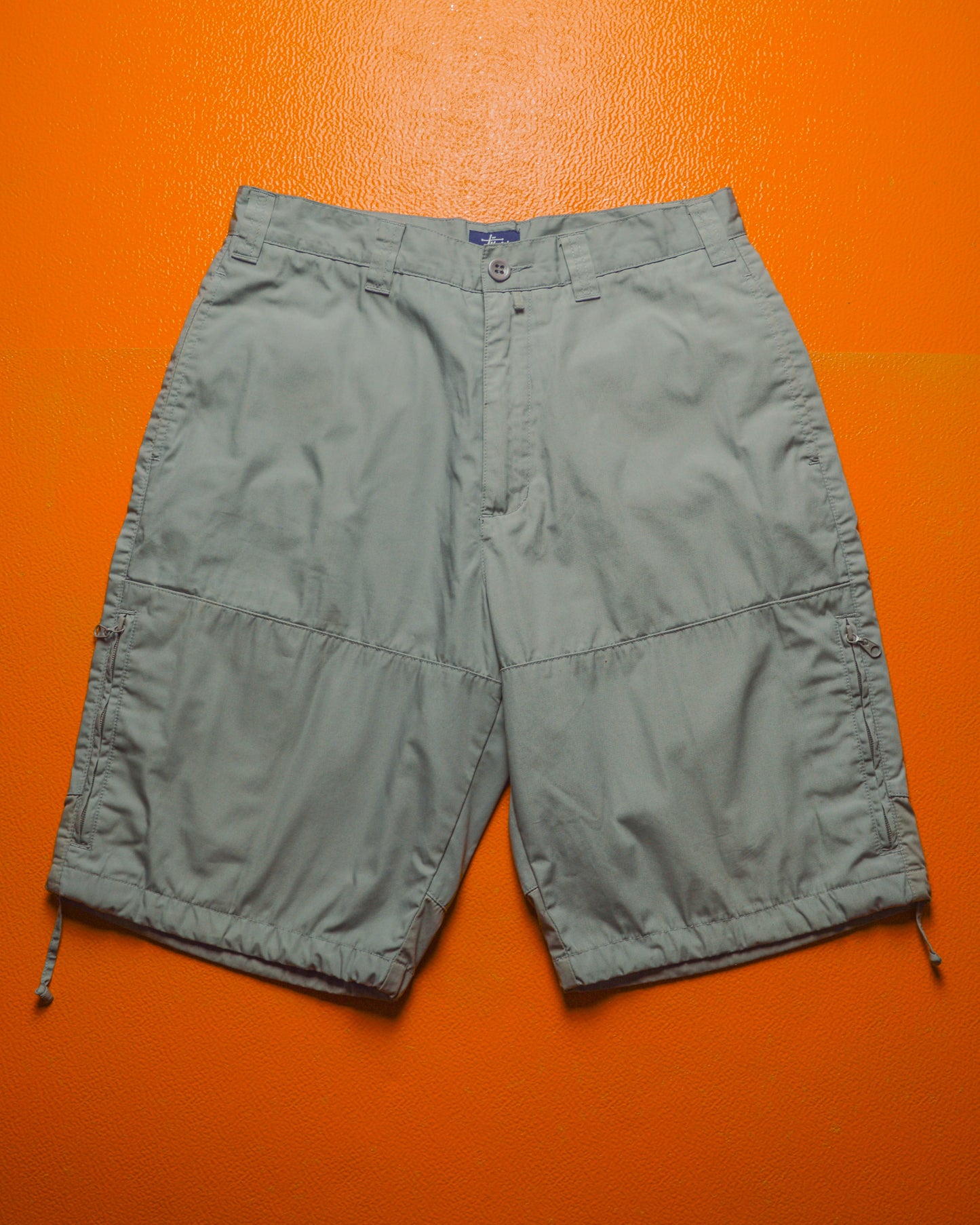 Light Grey Side Pocket Cargo Shorts ( 30)