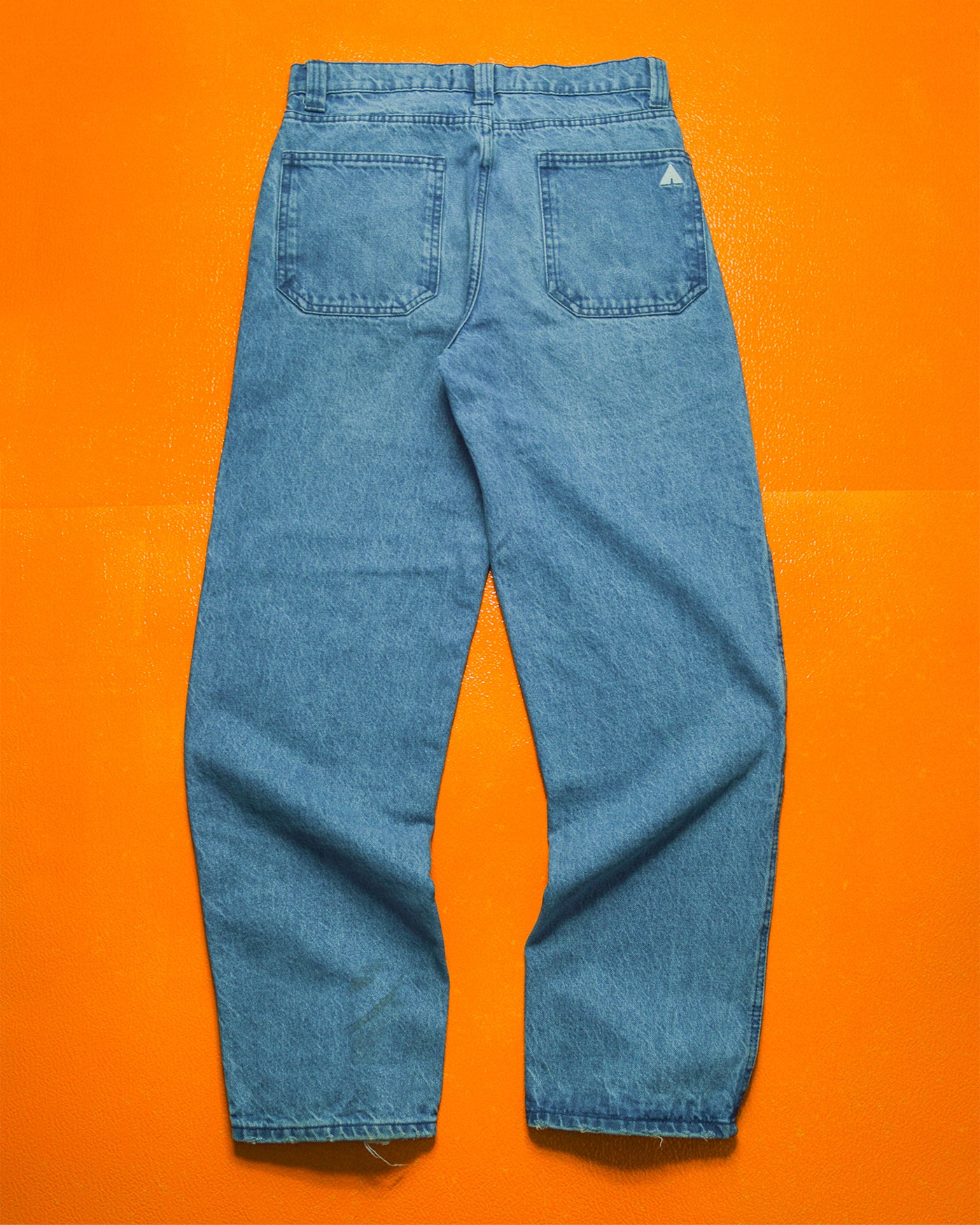 Medium Wash Knee Panelled Jeans (30)