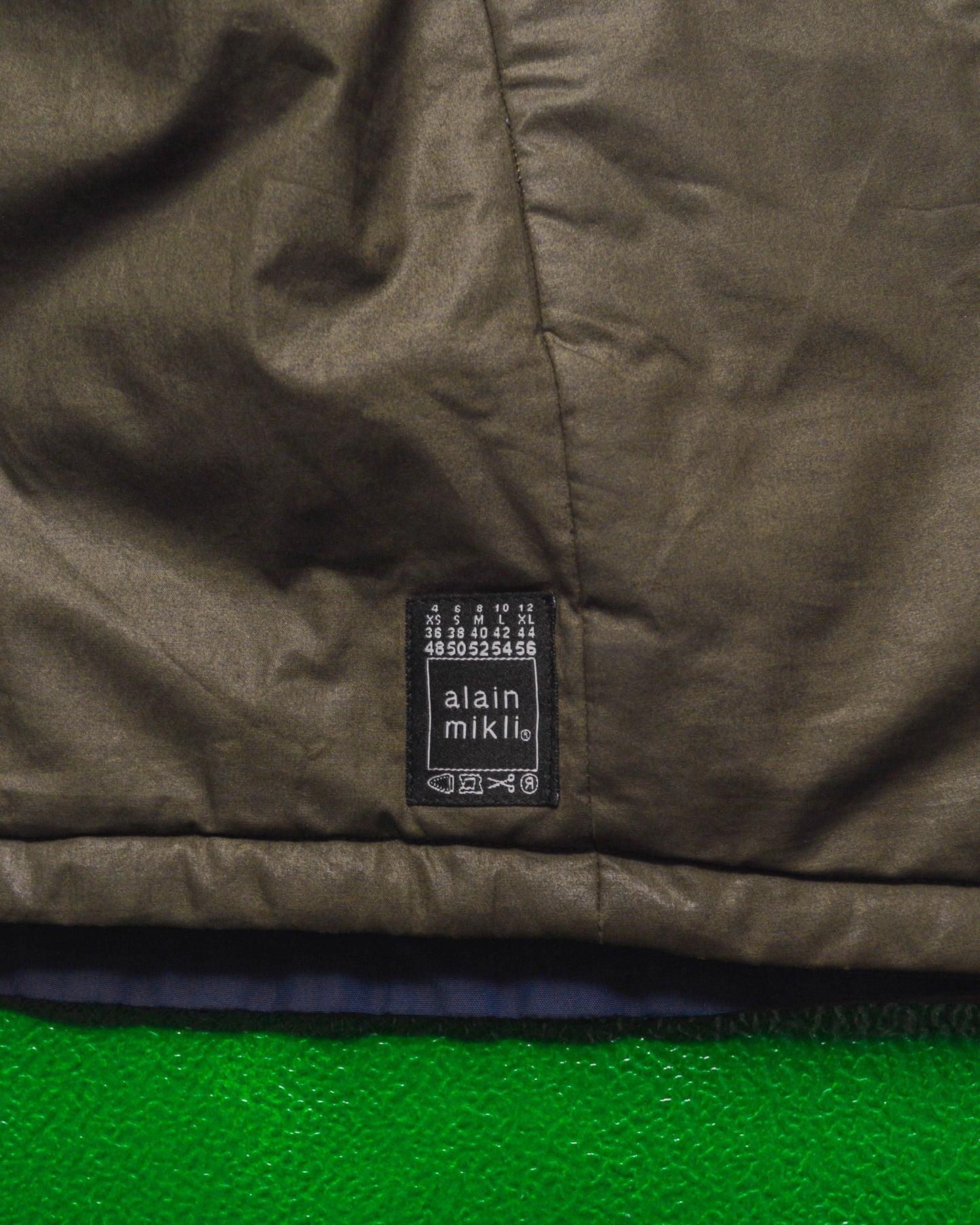 Reversible Navy Olive Brown Vest (M)
