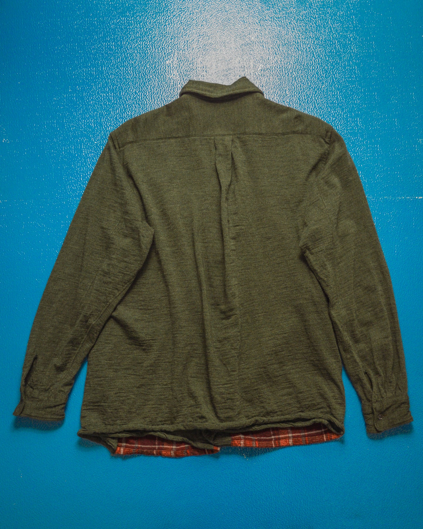 90s Plaid Front Zip Up Lightweight Jacket (~M~)
