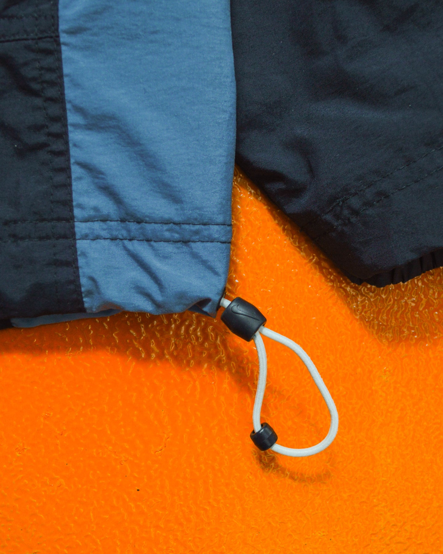 Fall 2001 Navy / Blue Panelled Quarter Zip Pullover Jacket (~M~)