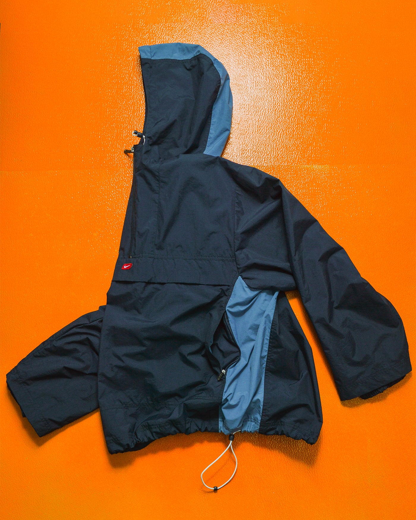 Fall 2001 Navy / Blue Panelled Quarter Zip Pullover Jacket (~M~)