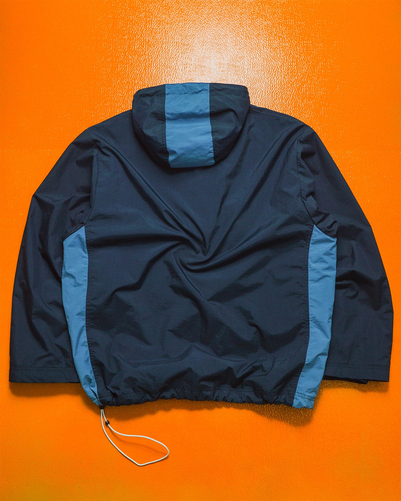 Fall 2001 Navy / Blue Panelled Quarter Zip Pullover Jacket (~M~)
