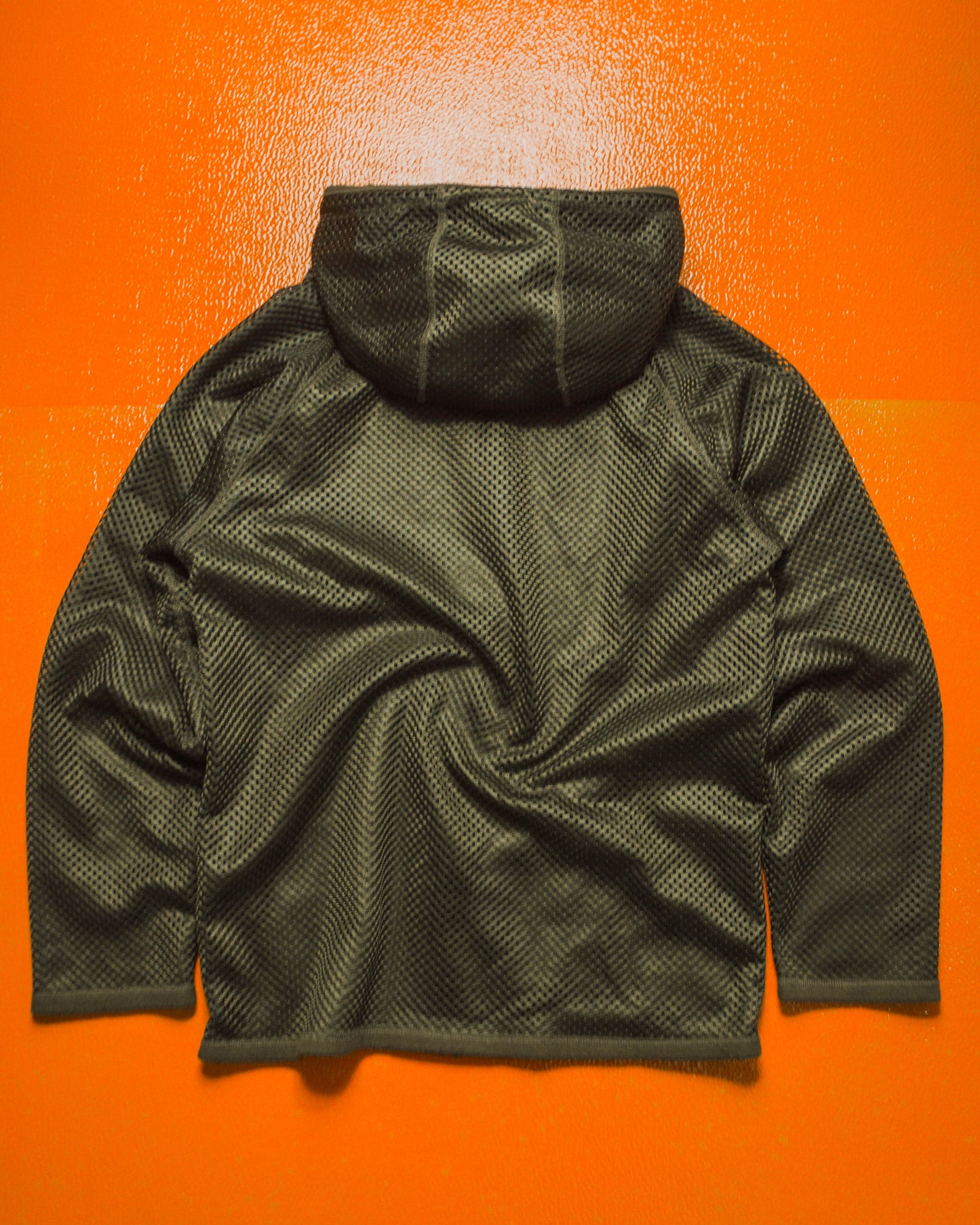 Autumn 1999 Mesh Skin Layer Fleece Olive Zip Up (S~M)