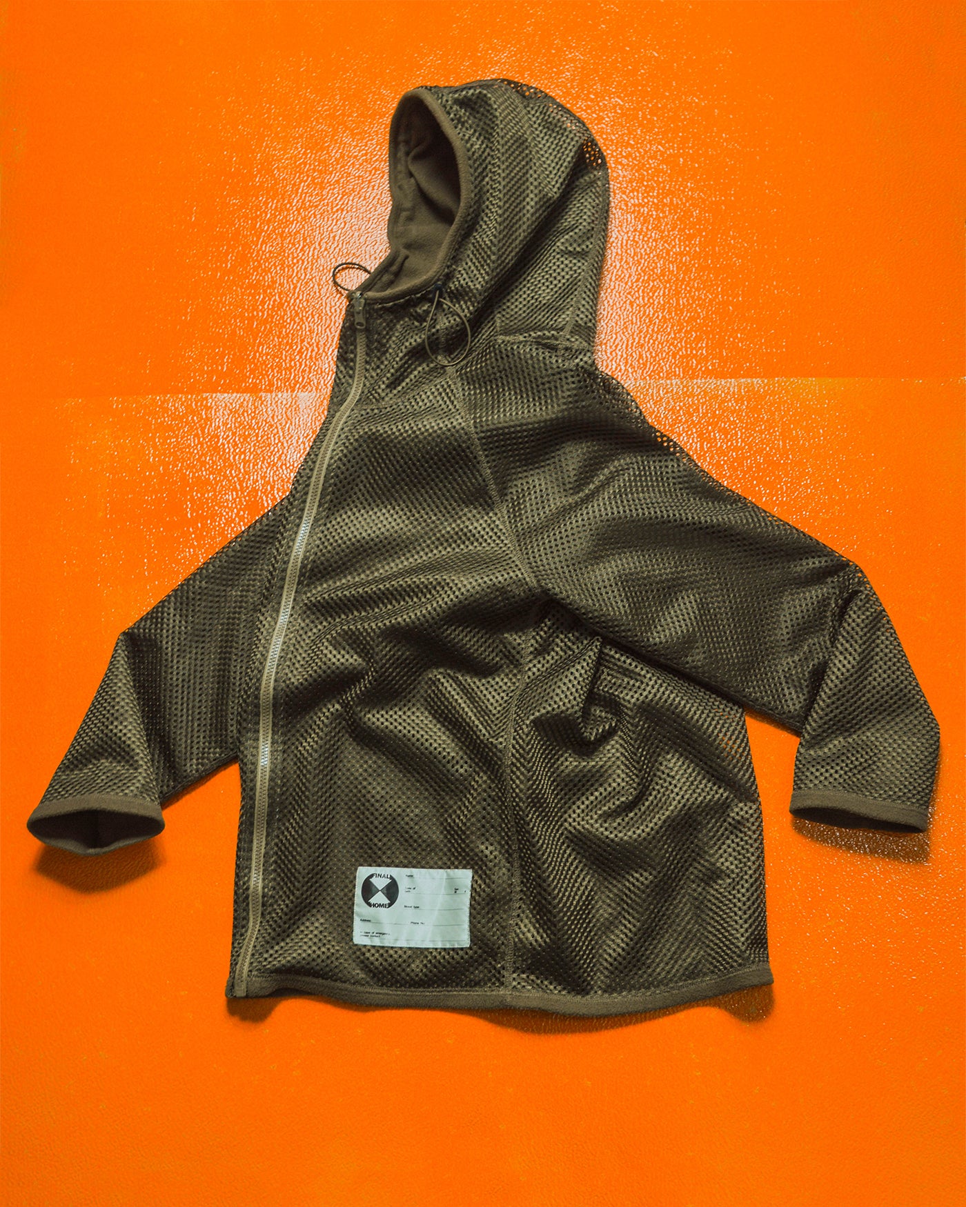 Autumn 1999 Mesh Skin Layer Fleece Olive Zip Up (S~M)