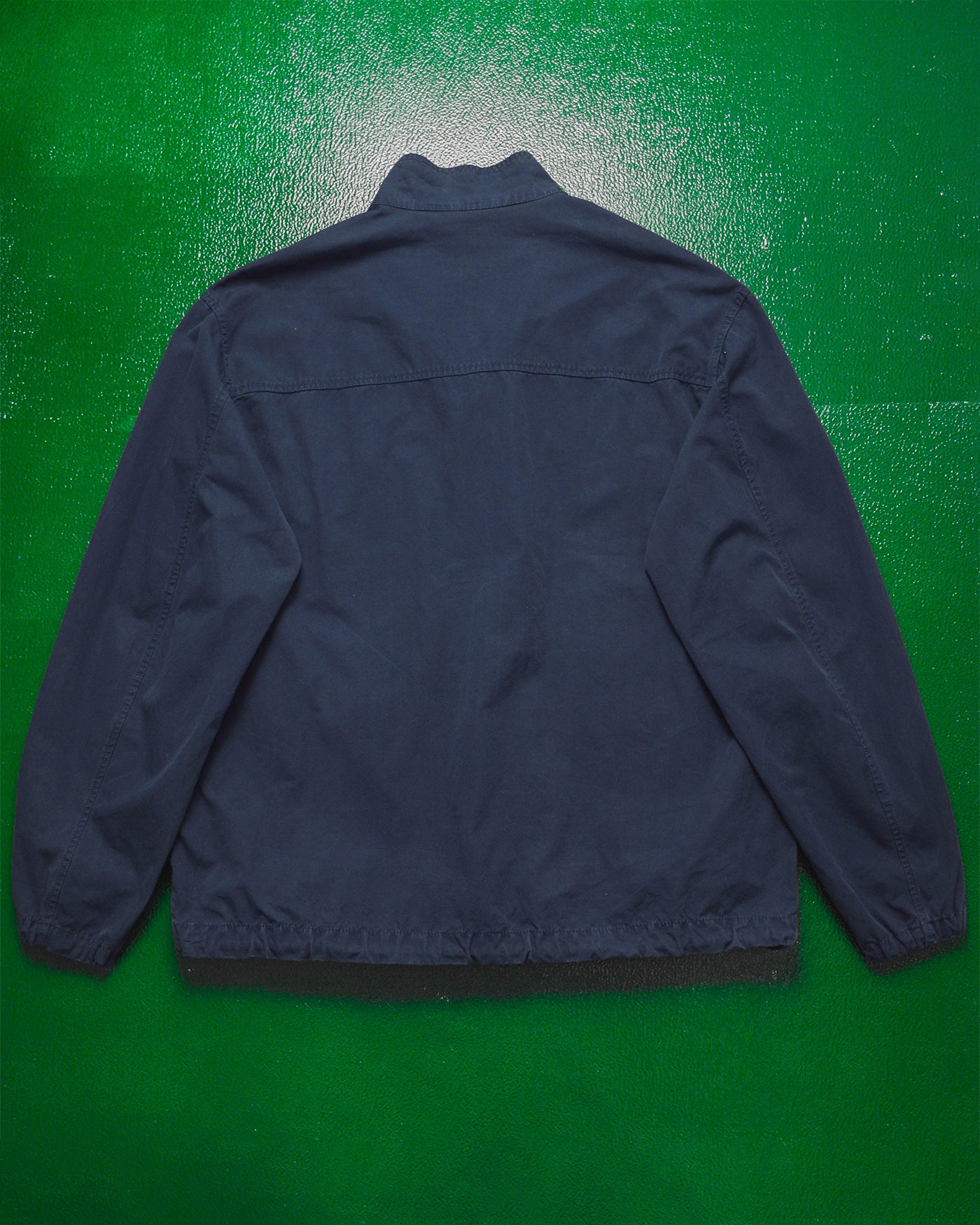 Asymmetrical Multi - Pocket Navy Work Jacket (M~L)
