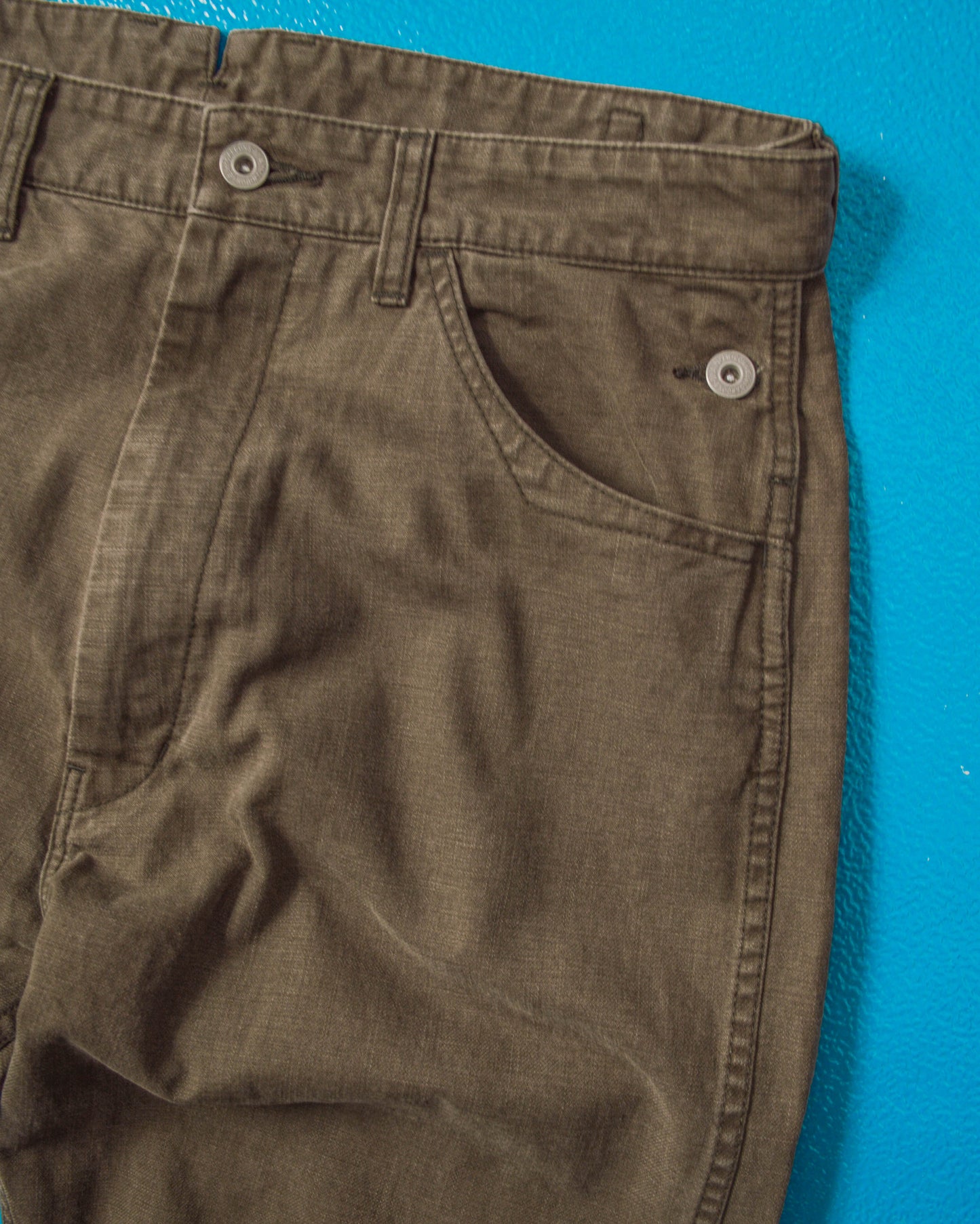 MAN 2013 Muted Brown Side Clasp Pants (33~34)