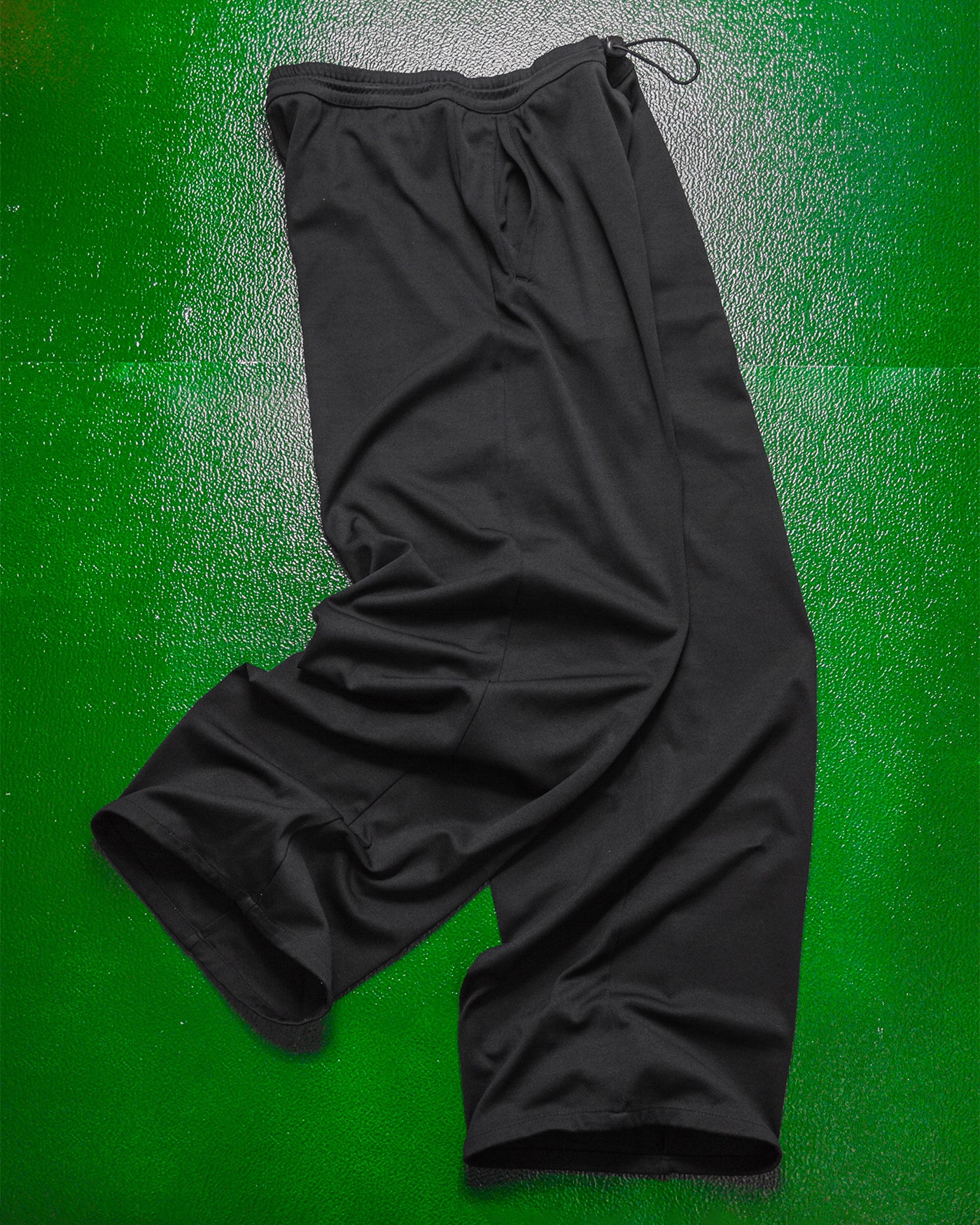 Black Poly Lounge Pants / Joggers (27~29)