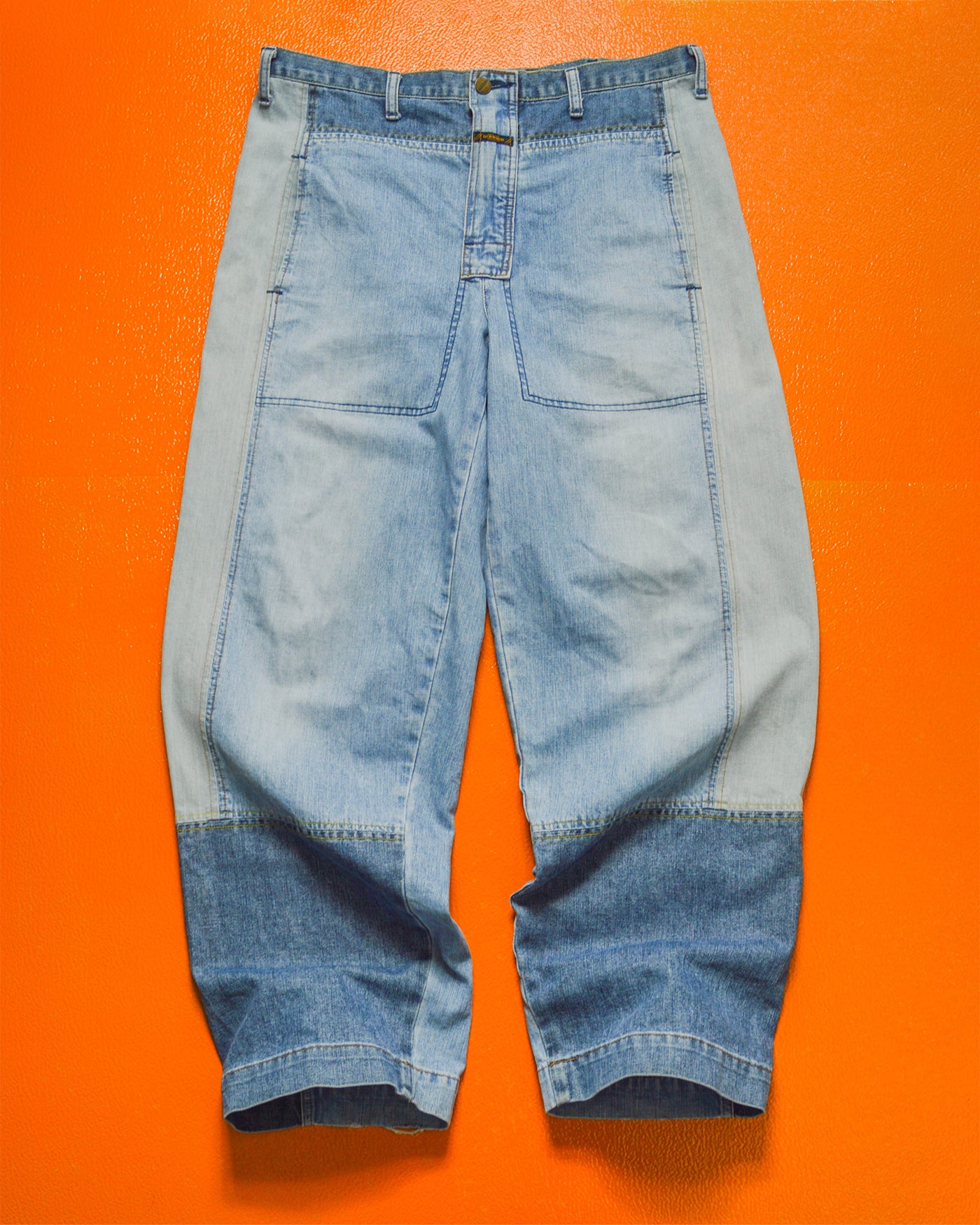 Early 2000s Patchwork Jeans  Denim (32~34)