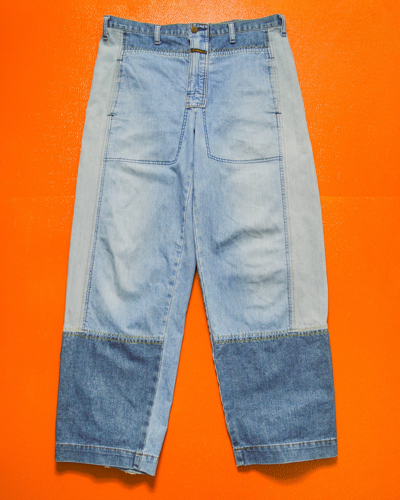 Early 2000s Patchwork Jeans  Denim (32~34)