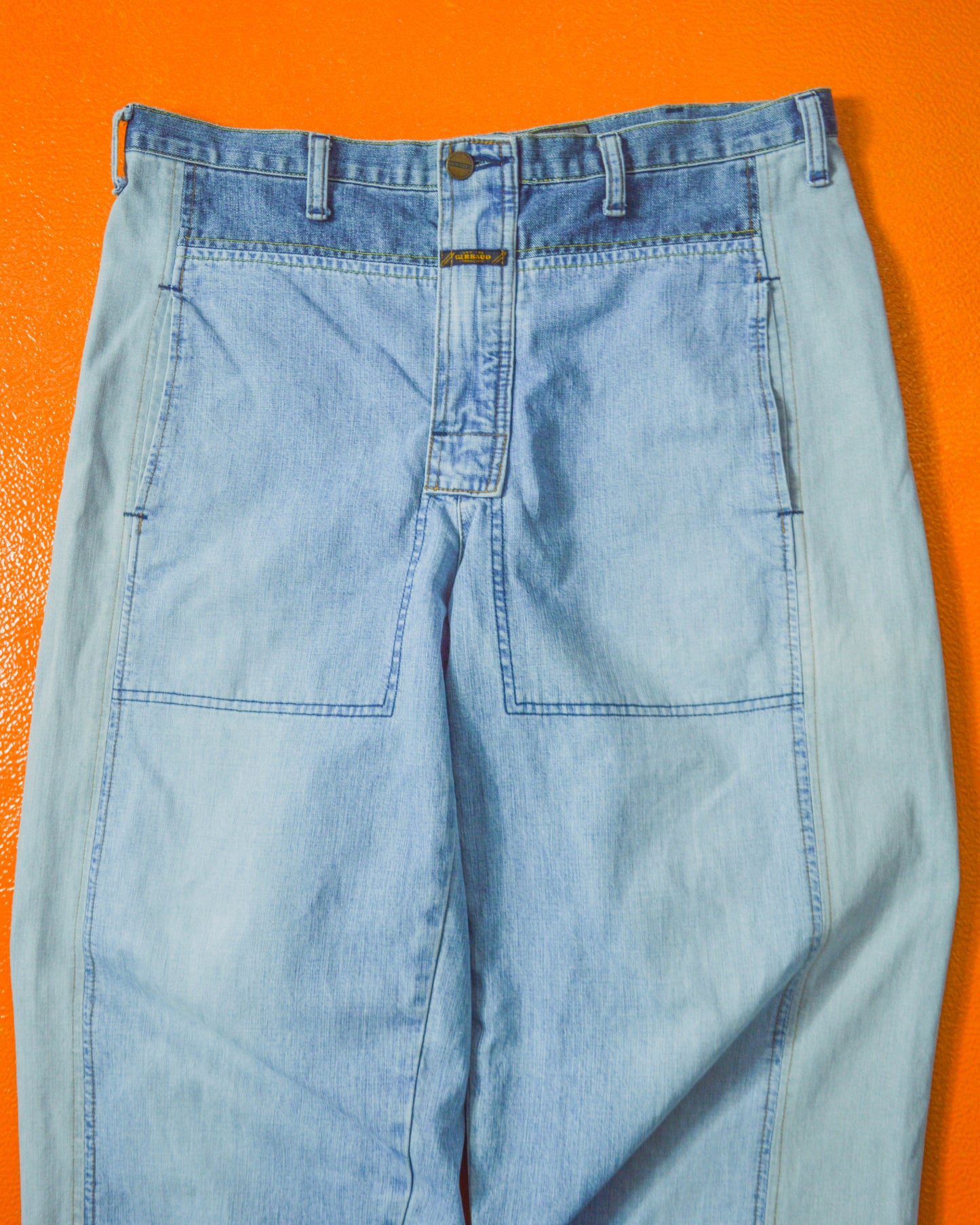 Early 2000s Patchwork Jeans  Denim (32~34)