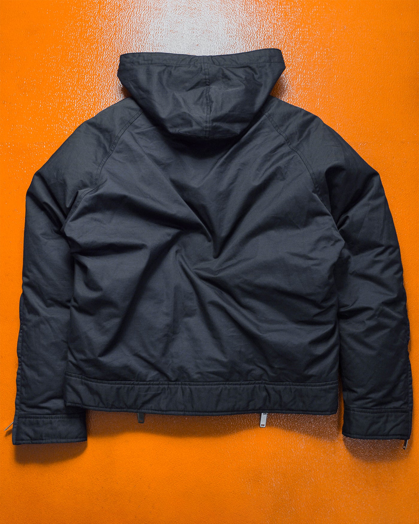 Early 2000s Goose Down Dual Zipper Deep Navy Puffer Jacket (~M~)