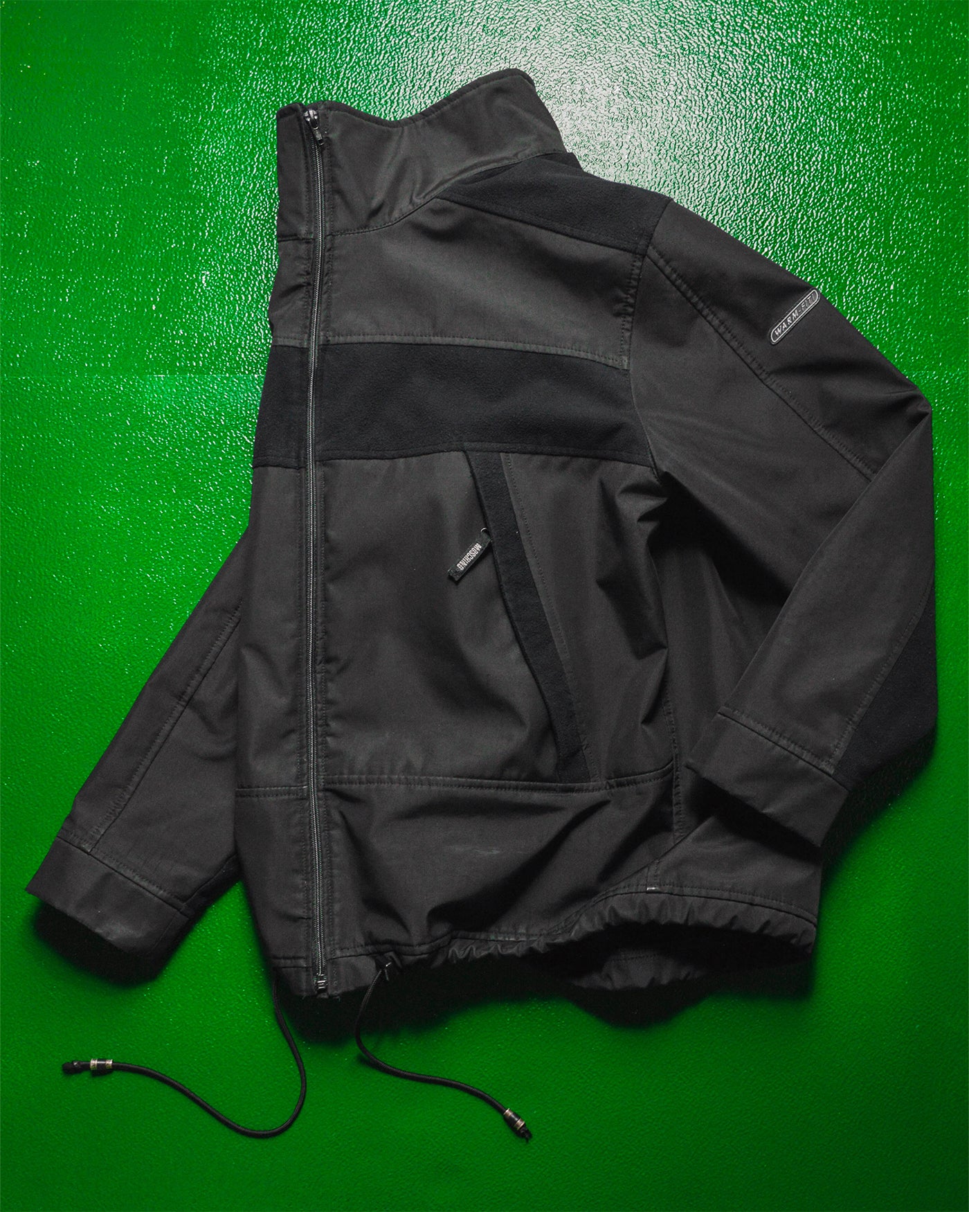 Late 90s "warm-fit" Panelled Micro Fleece Jacket (M~L)